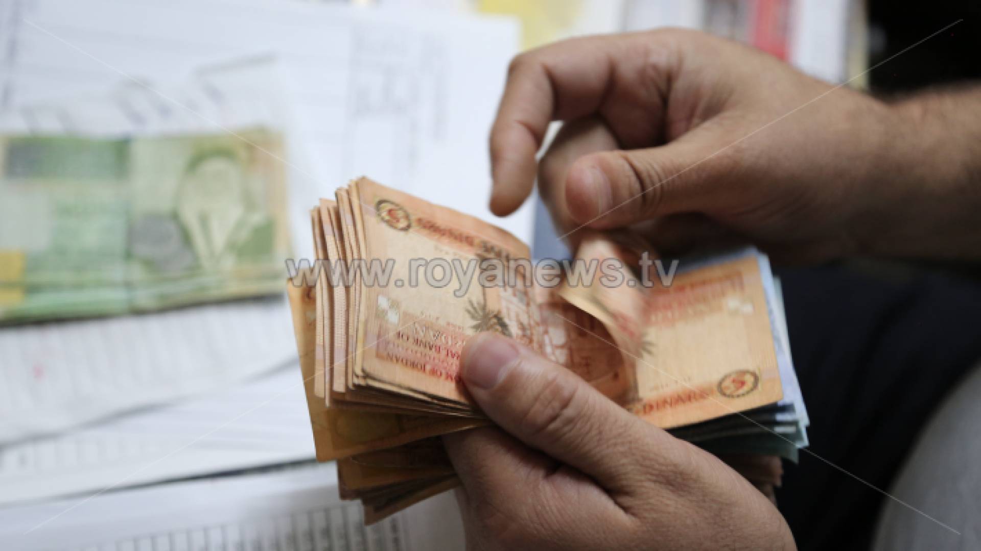 عملة ورقية أردنية