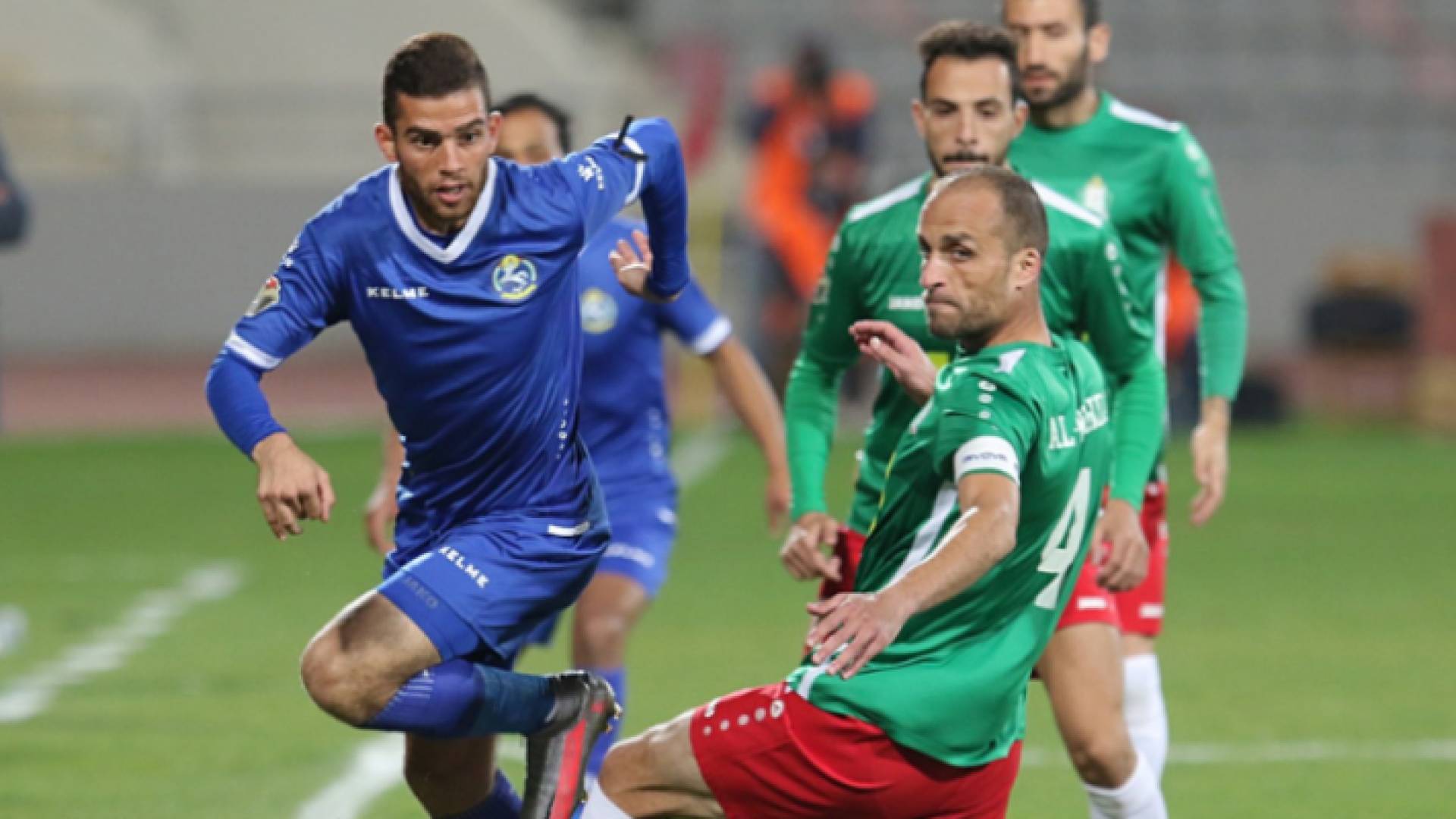 مباراة سابقة جمعت السلط والوحدات