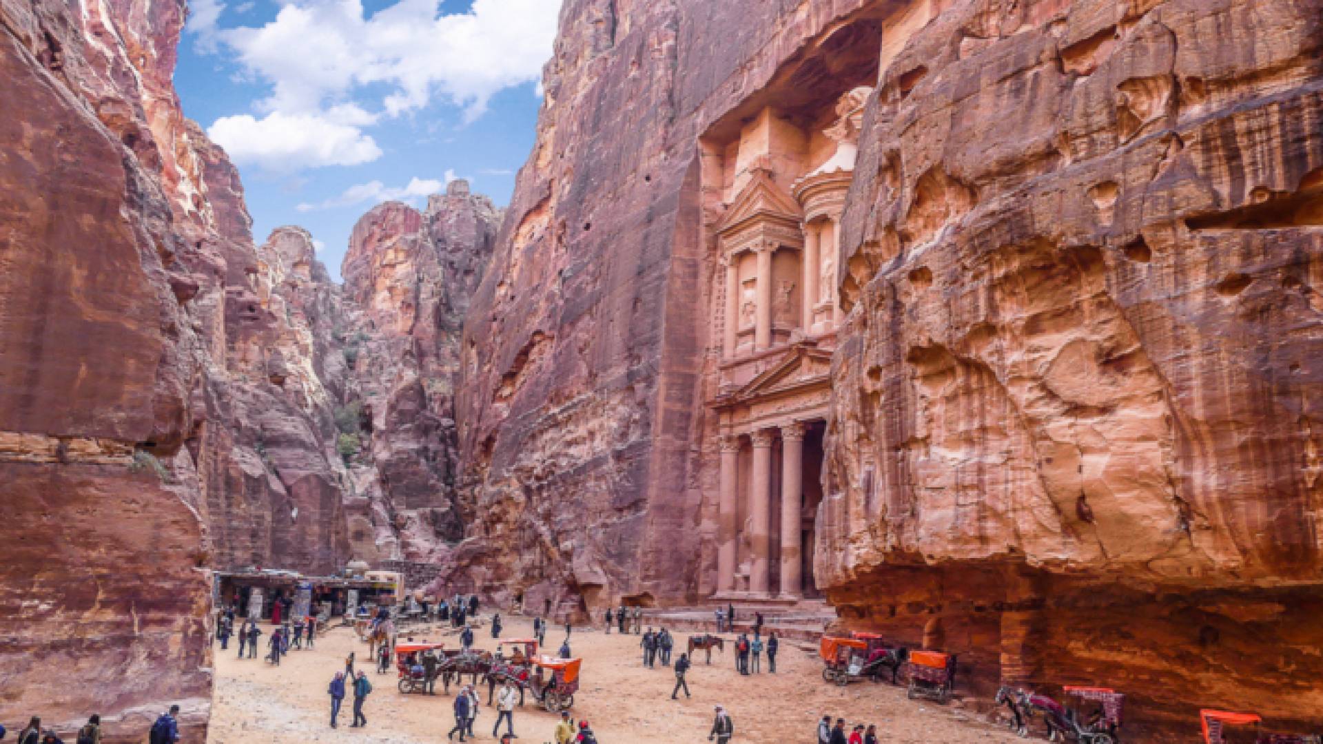 صورة لمدينة البترا