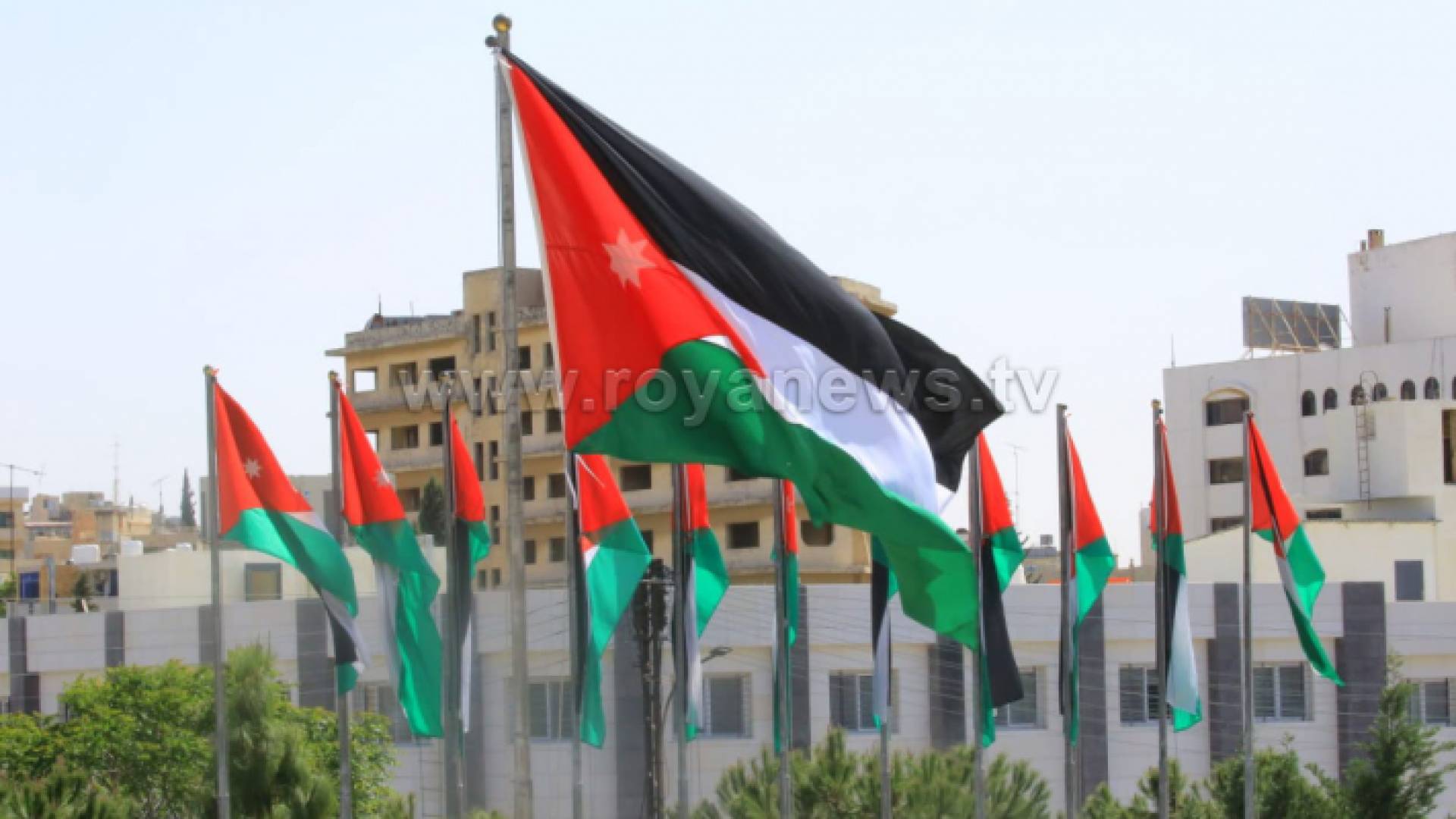 علم الأردن - ارشيفية