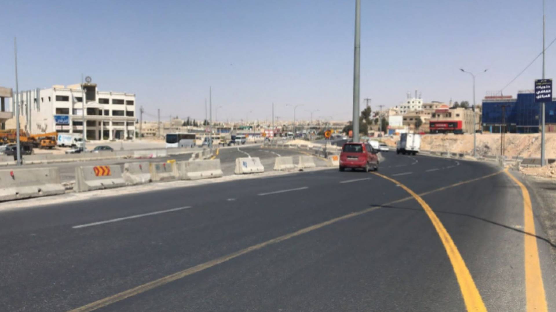 صورة لأوتوستراد عمان الزرقاء