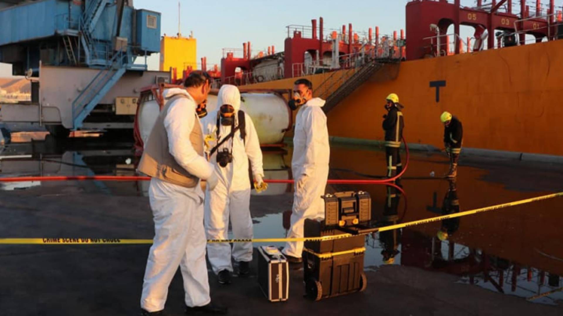 الصورة من مكان الحادثة