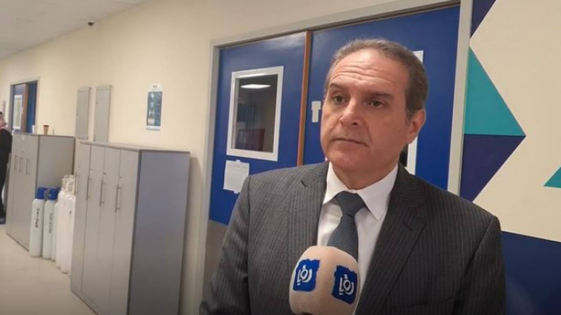 وزير الصحة الدكتور فراس الهواري