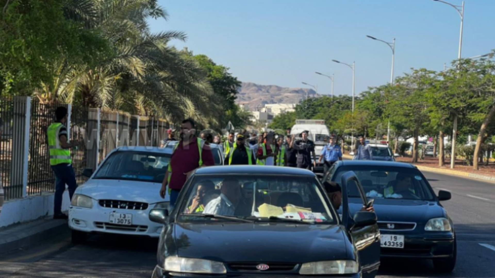 جانب من الوقفة