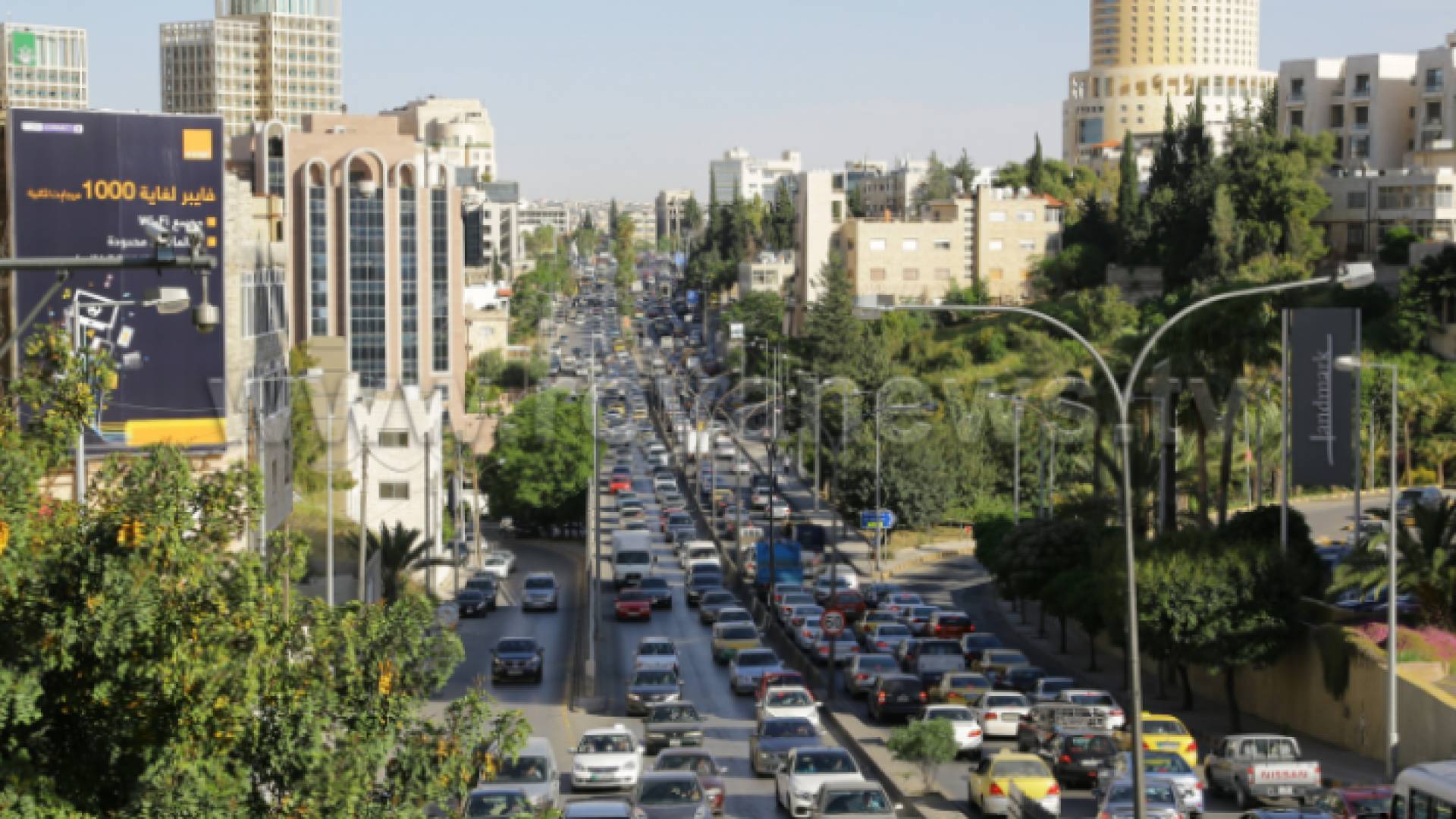 أزمة سير - العاصمة عمان