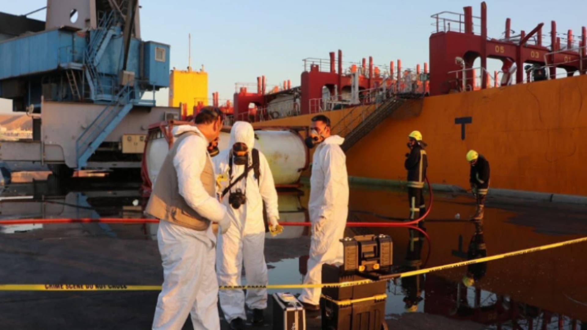 صورة من مكان الحادث