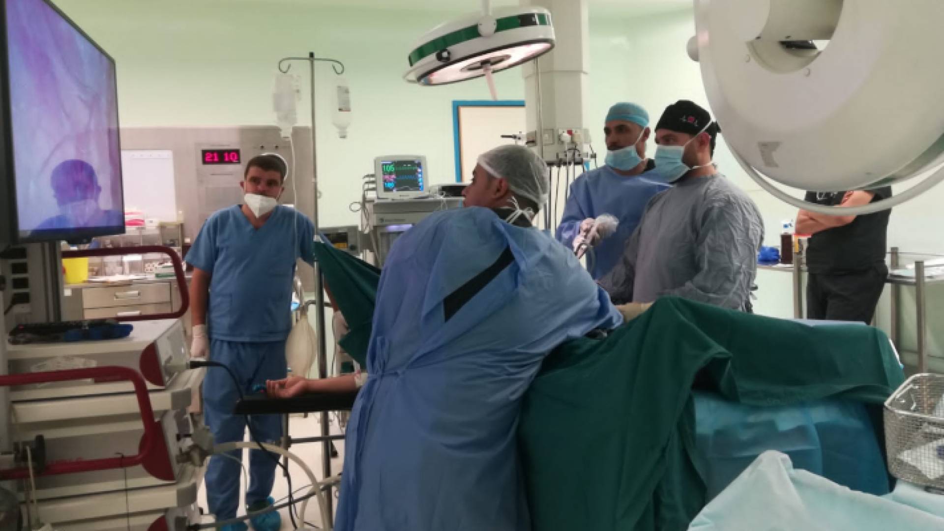 عملية جراحية في مستشفى البادية الشمالية