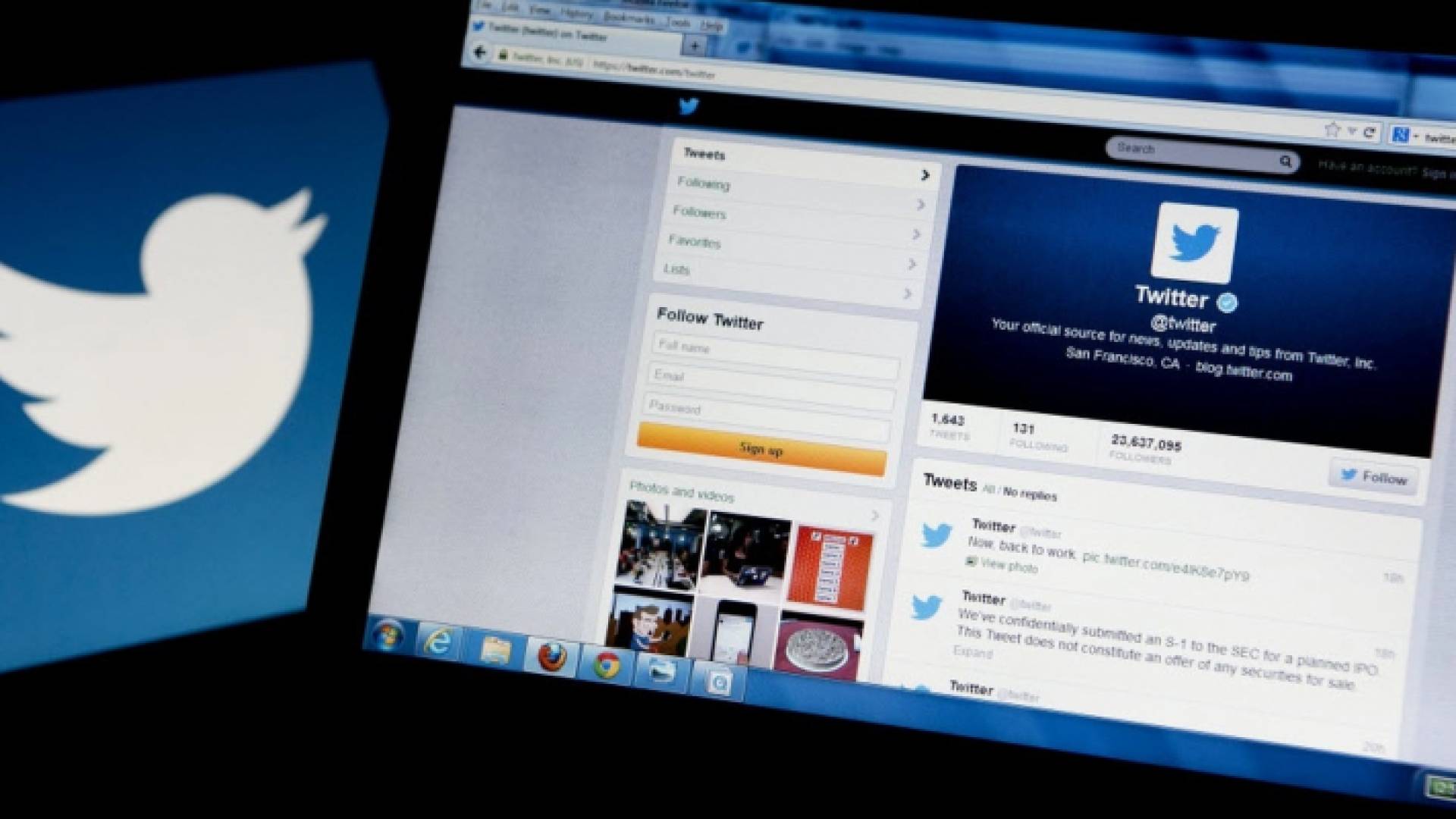 موقع التواصل الاجتماعي للتدوينات القصيرة تويتر