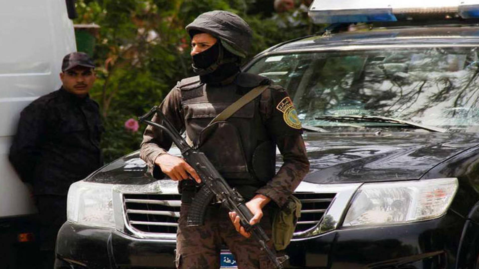 صورة ارشيفية لشرطي مصري