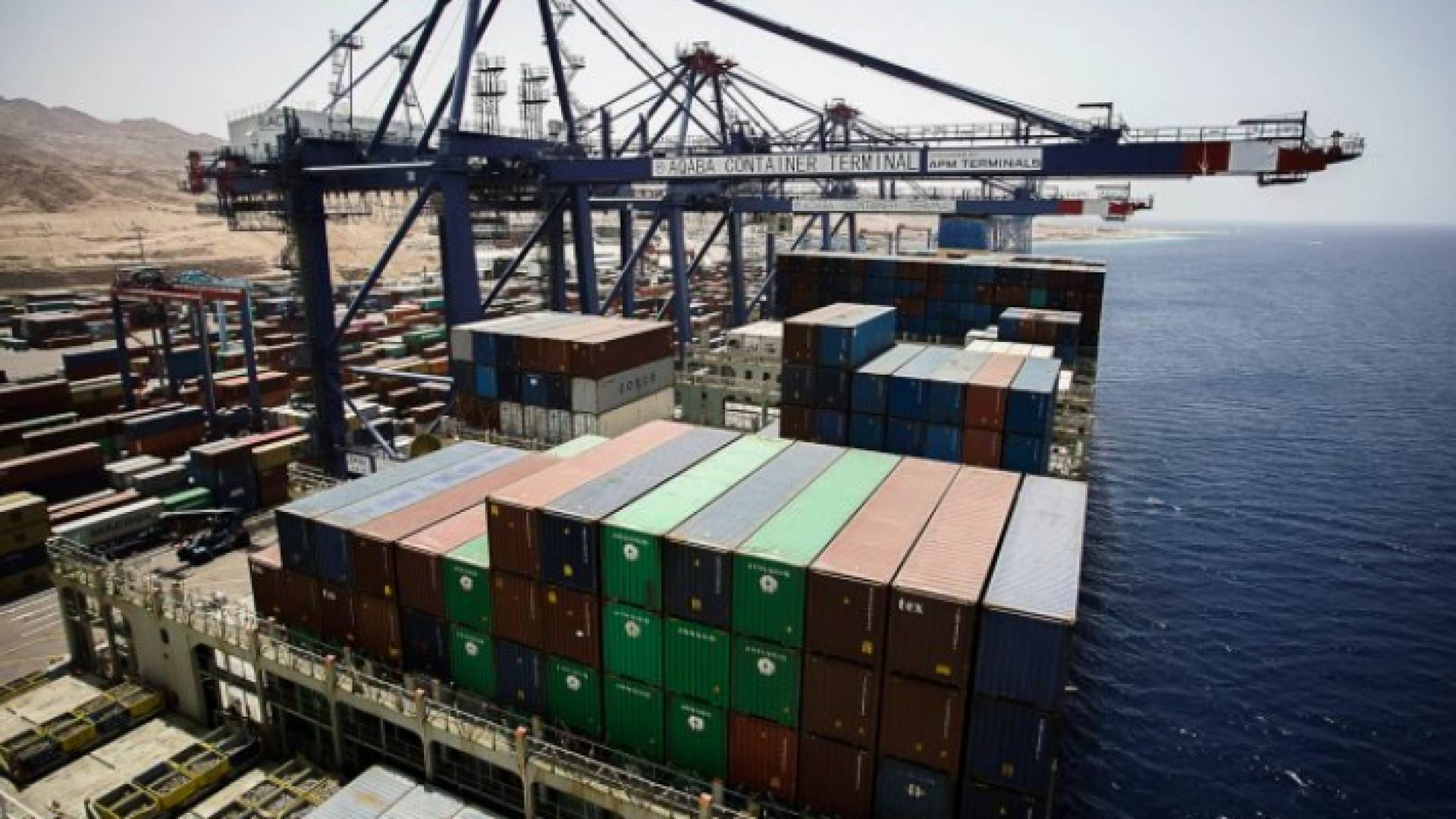 حاويات في ميناء العقبة