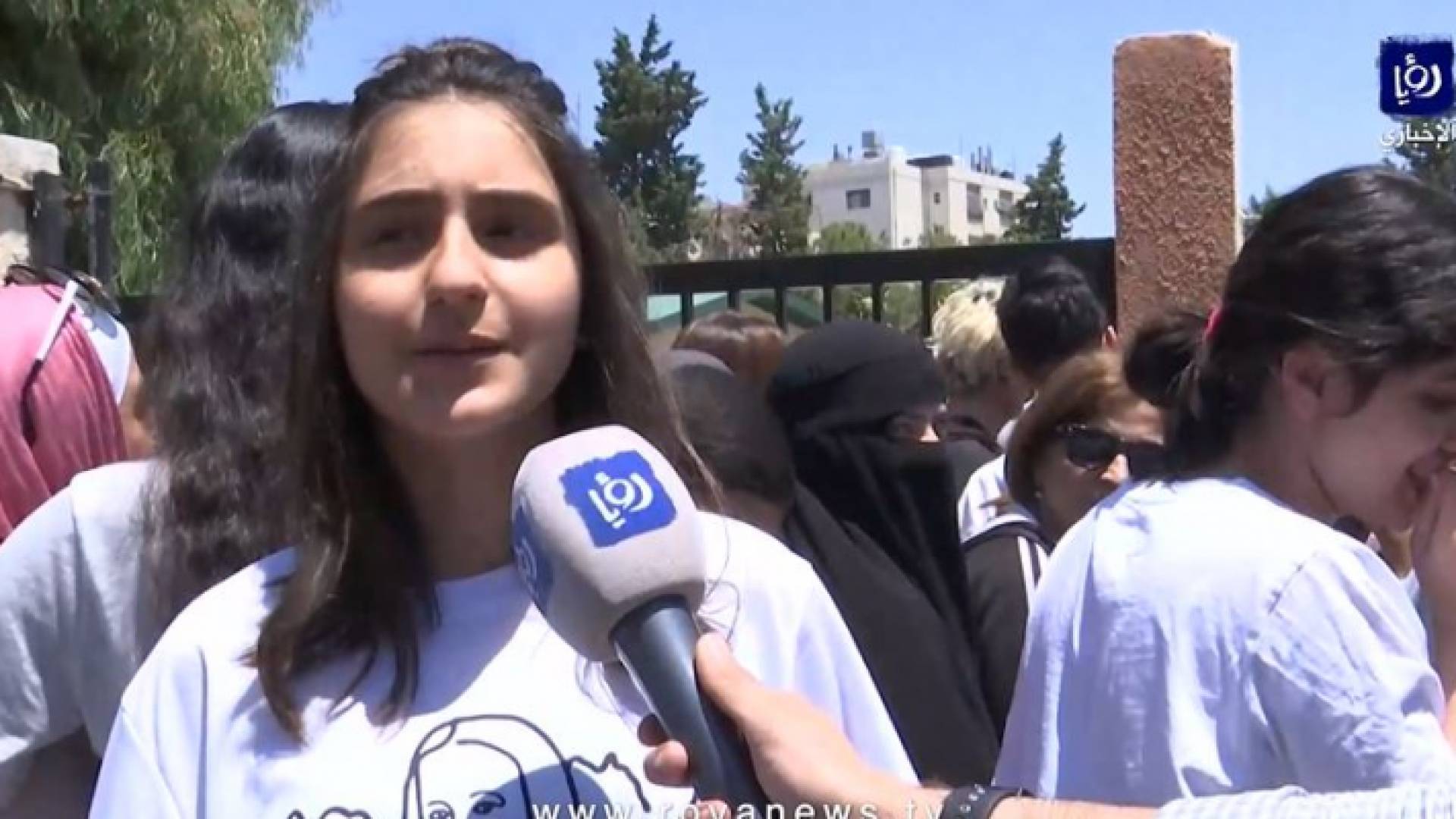 إحدى طالبات توجيهي بعد امتحان تاريخ الأردن