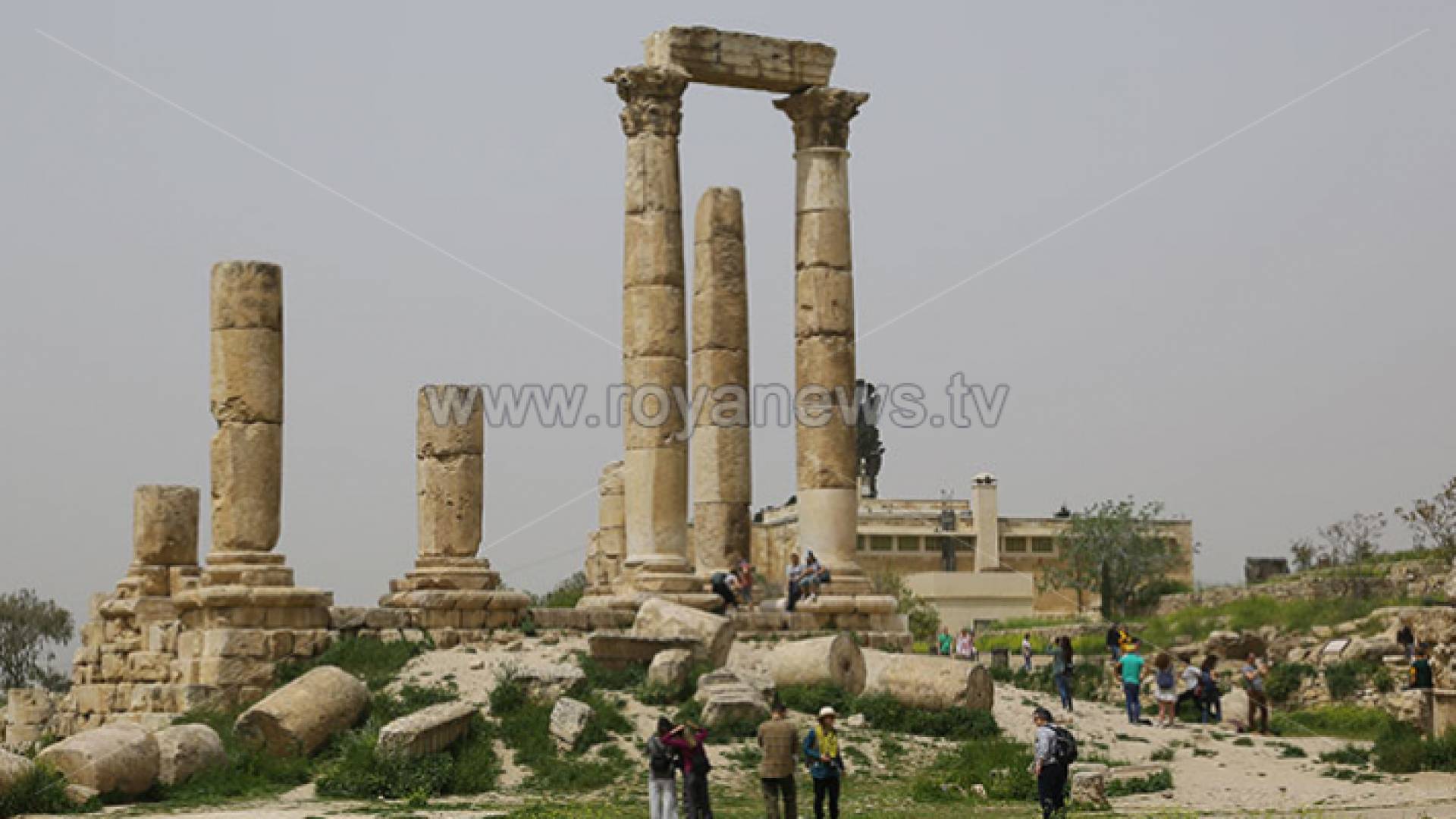 جبل القلعة في العاصمة عمان