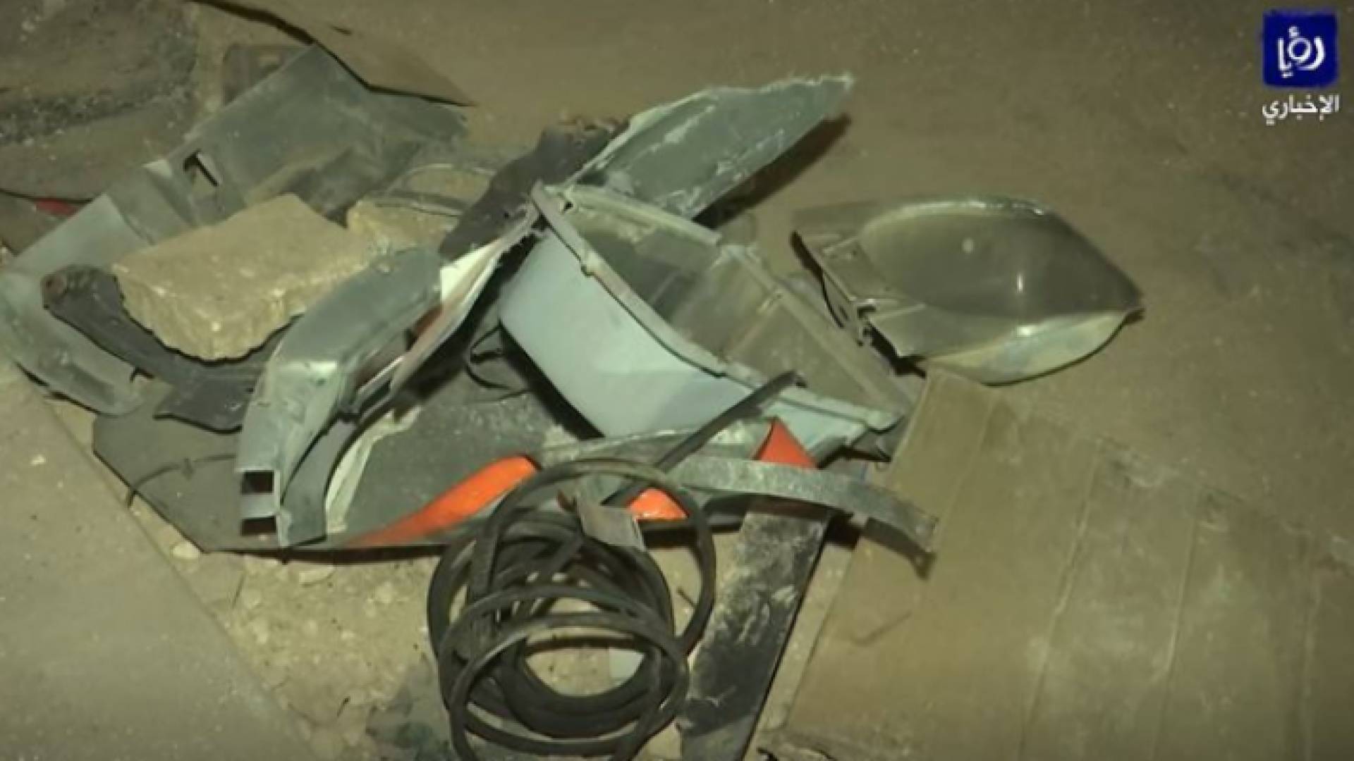 صورة من الحادث