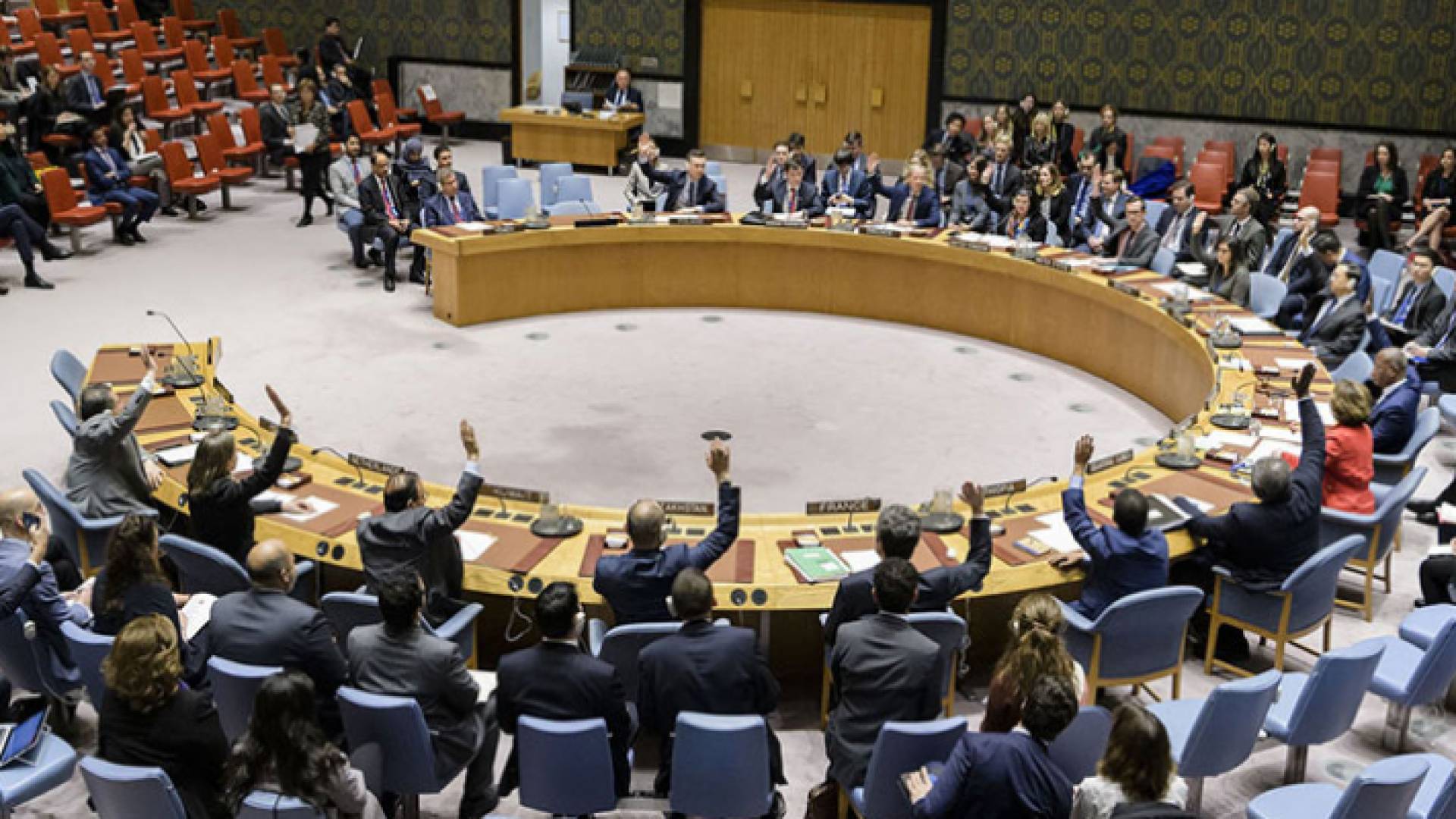 صورة أرشيفية لجلسة مجلس الأمن الدولي