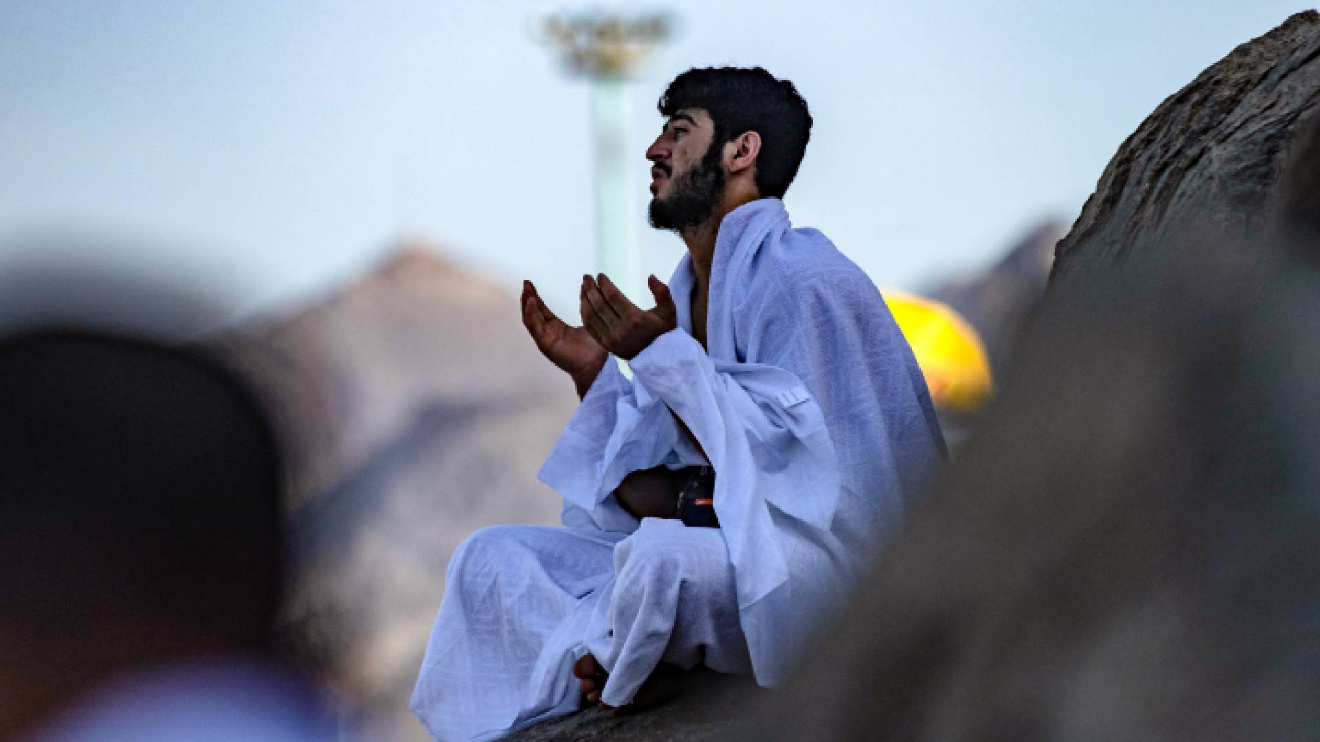 حاج على صعيد عرفات