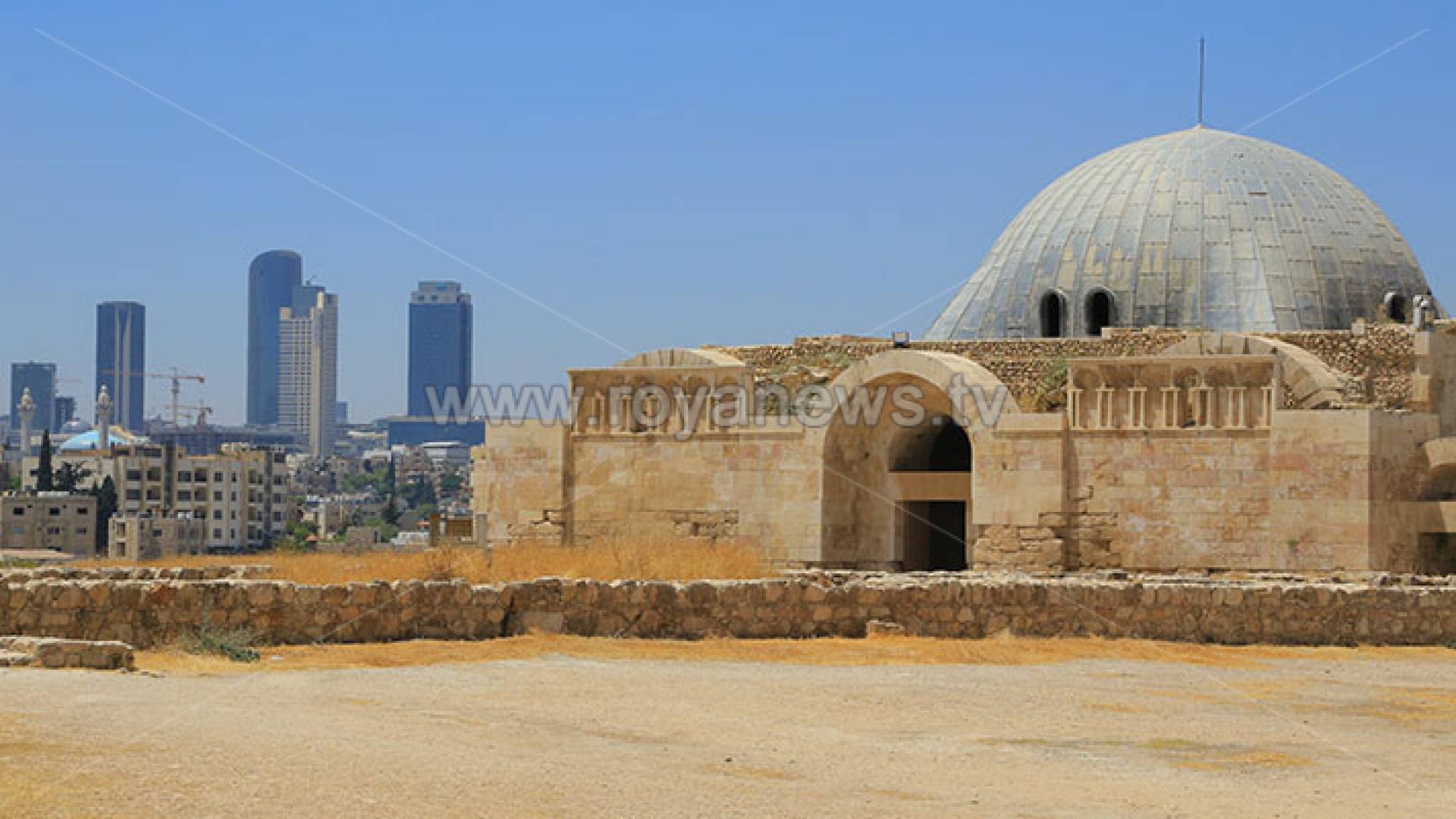 جبل القلعة في العاصمة عمان