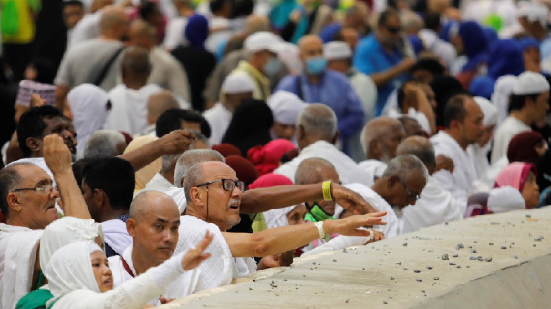 رمي الجمرات