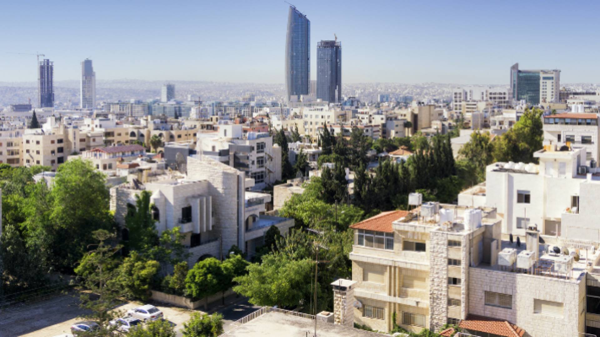 صورة عامة للعاصمة الأردنية عمان