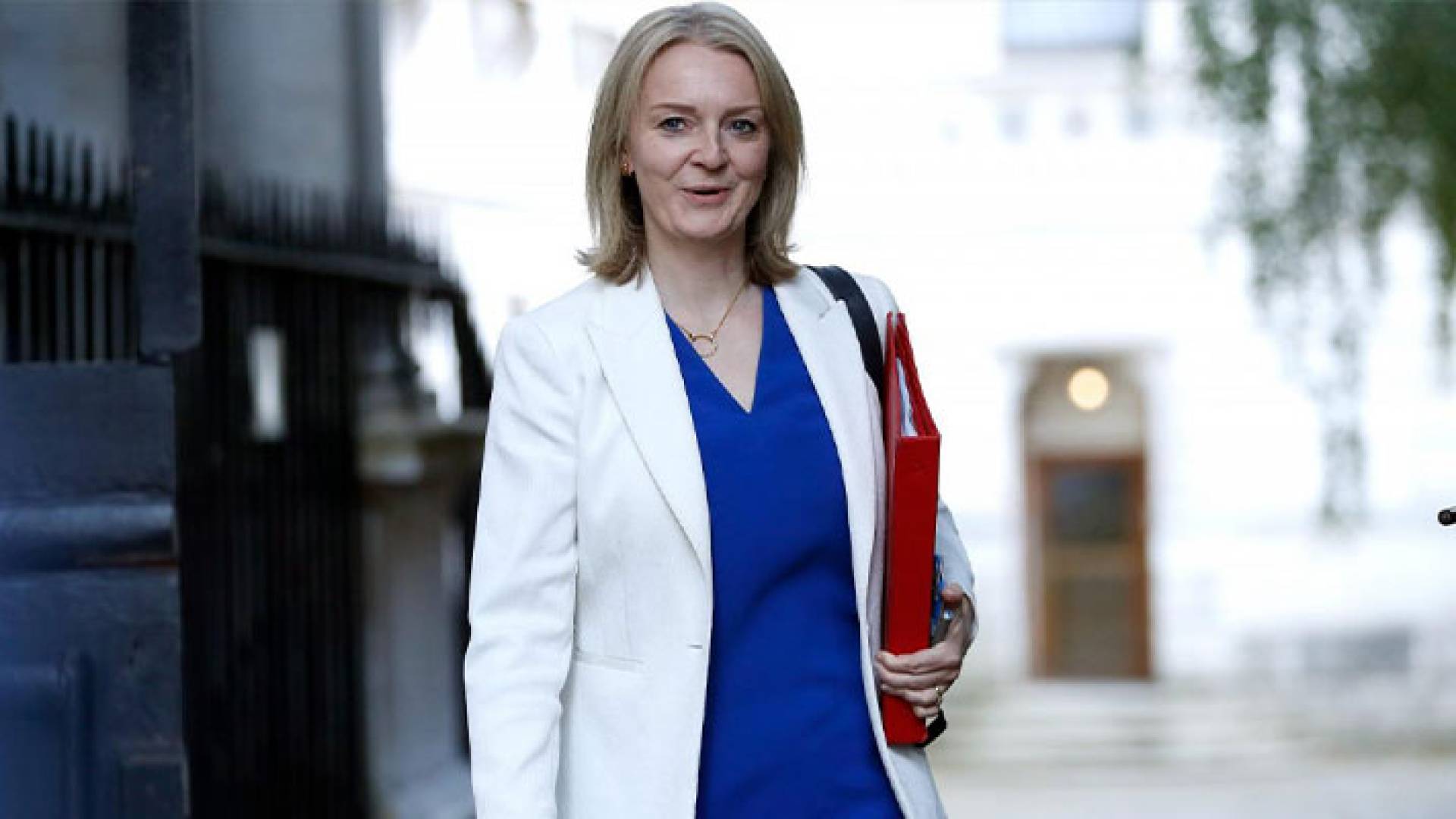 وزيرة الخارجية البريطانية المترشحة لرئاسة الوزراء ليز تراس
