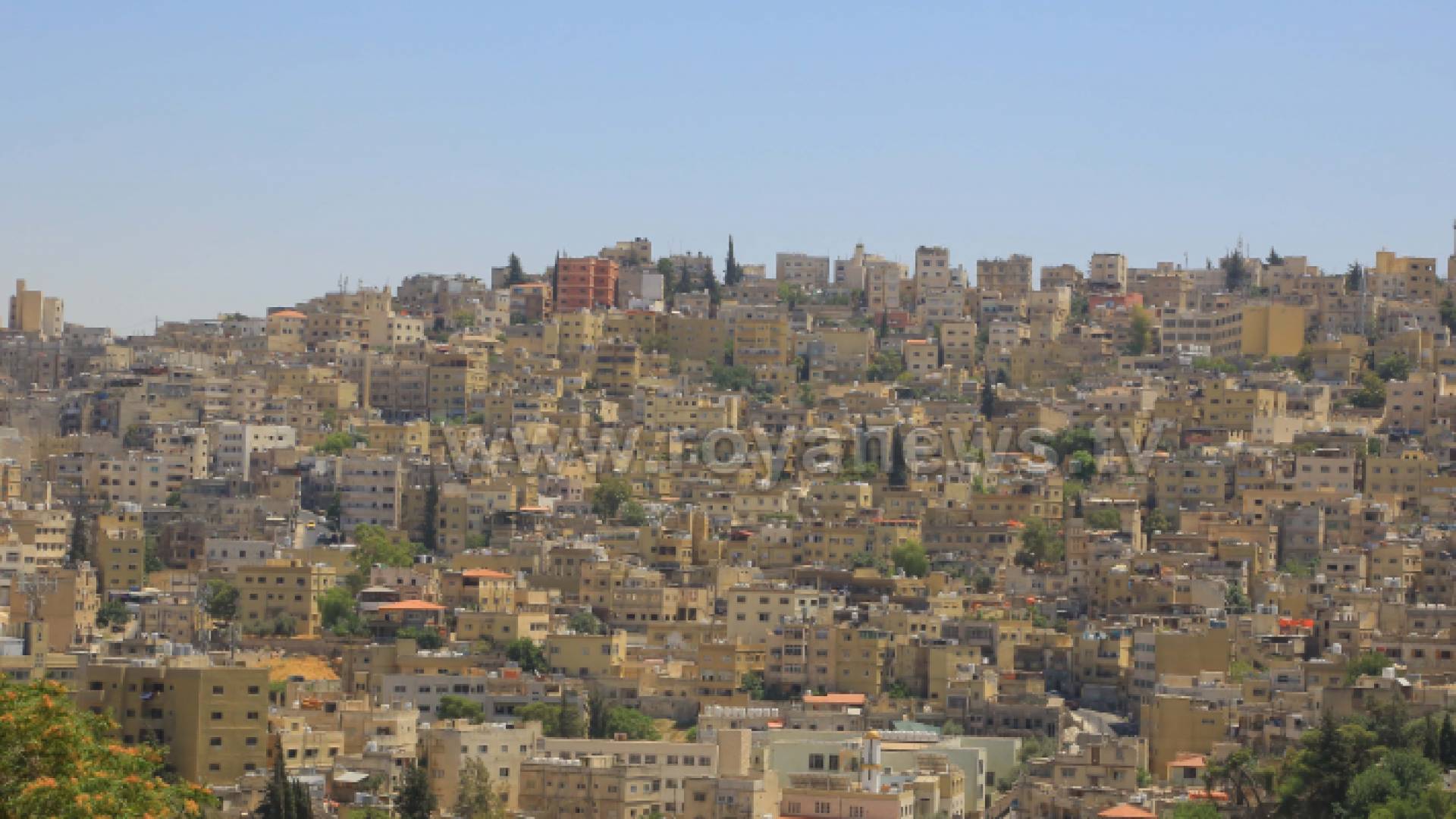 صورة عامة للعاصمة عمّان