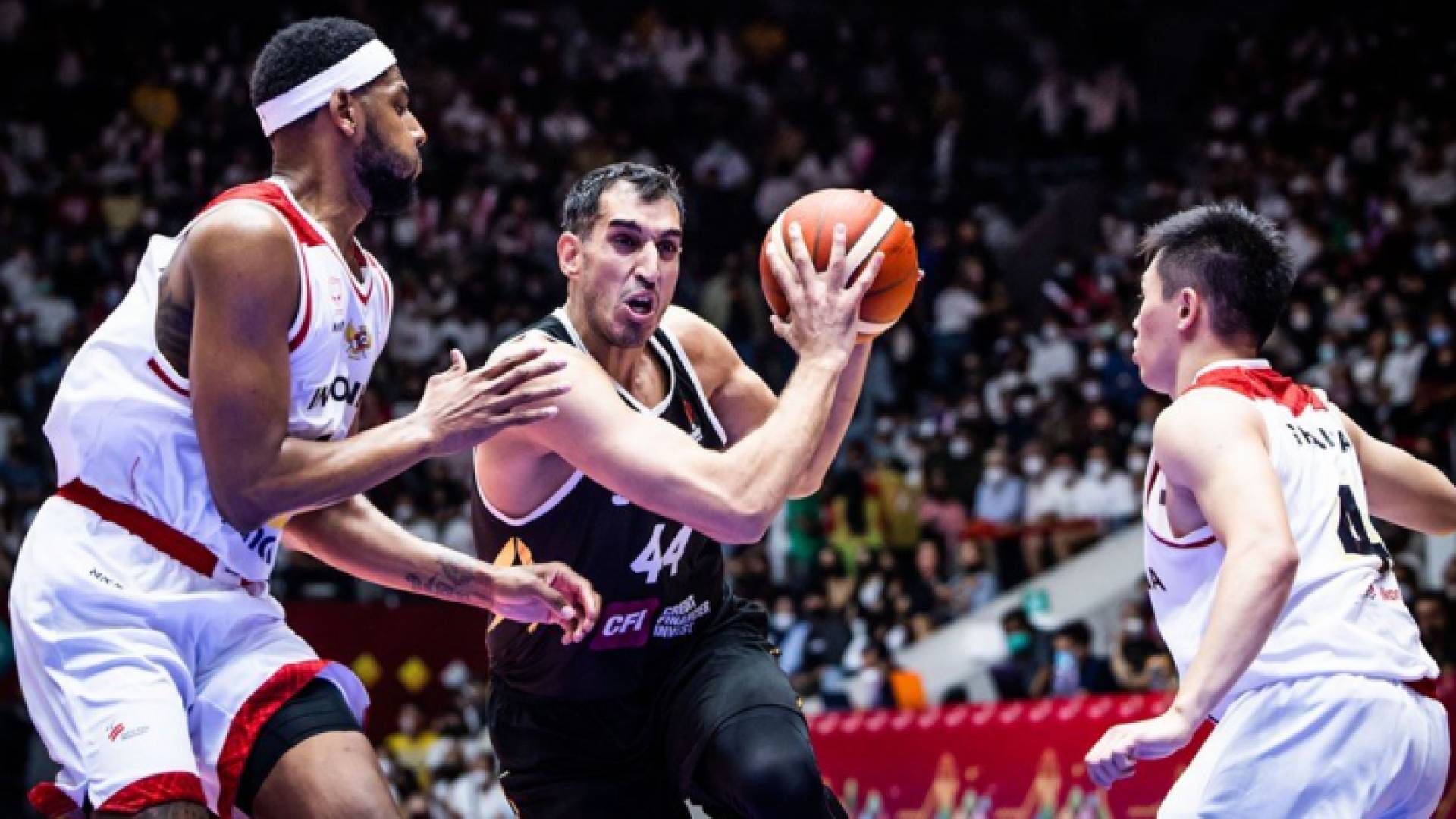 جانب من المباراة