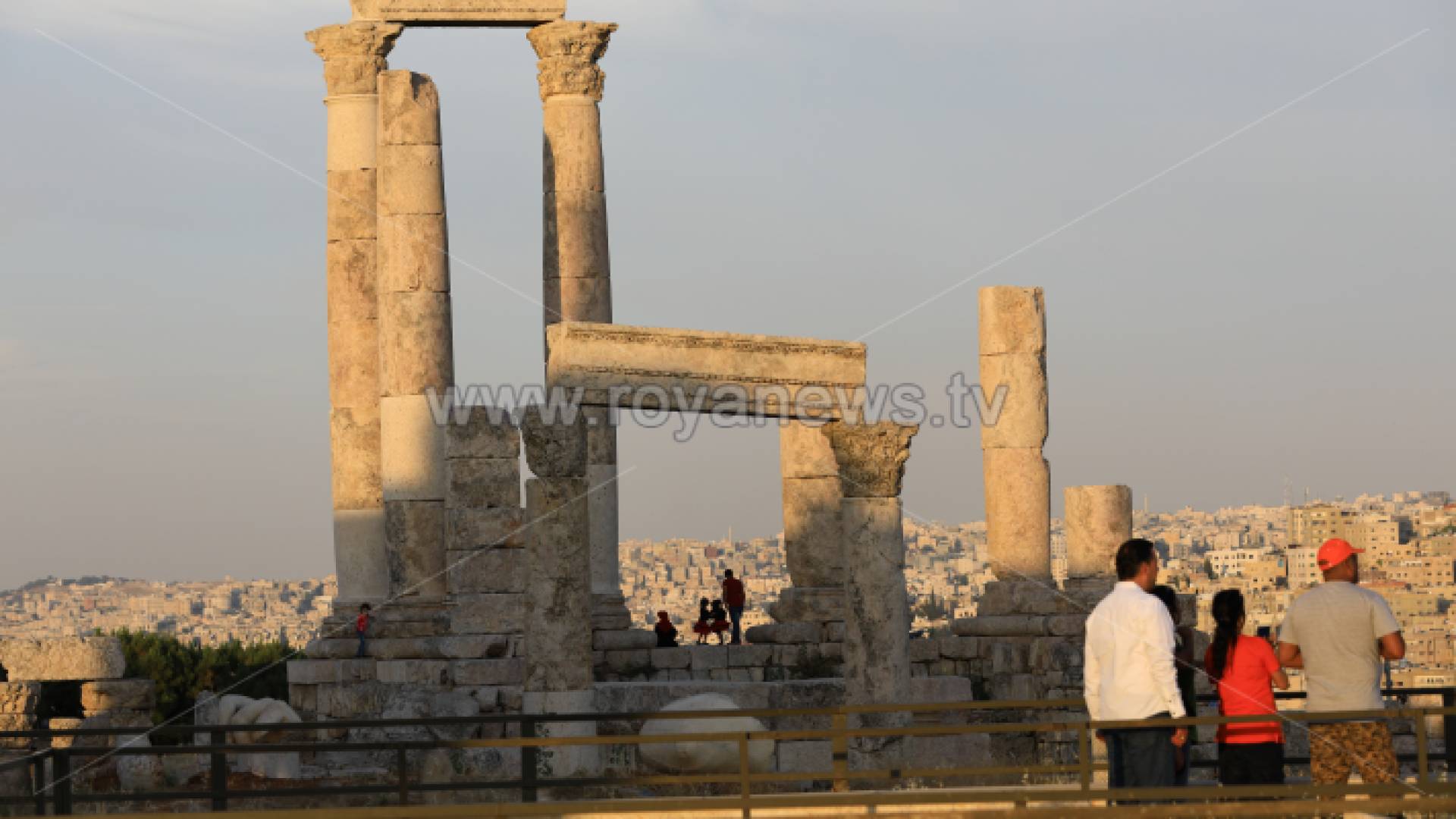 جبل القلعة في العاصمة عمان