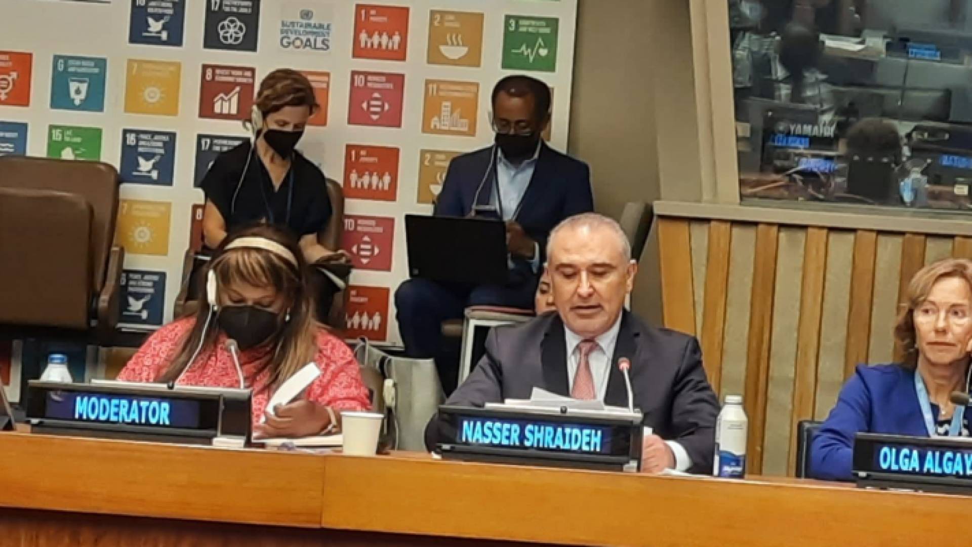 وزير التخطيط والتعاون الدولي ناصر الشريدة