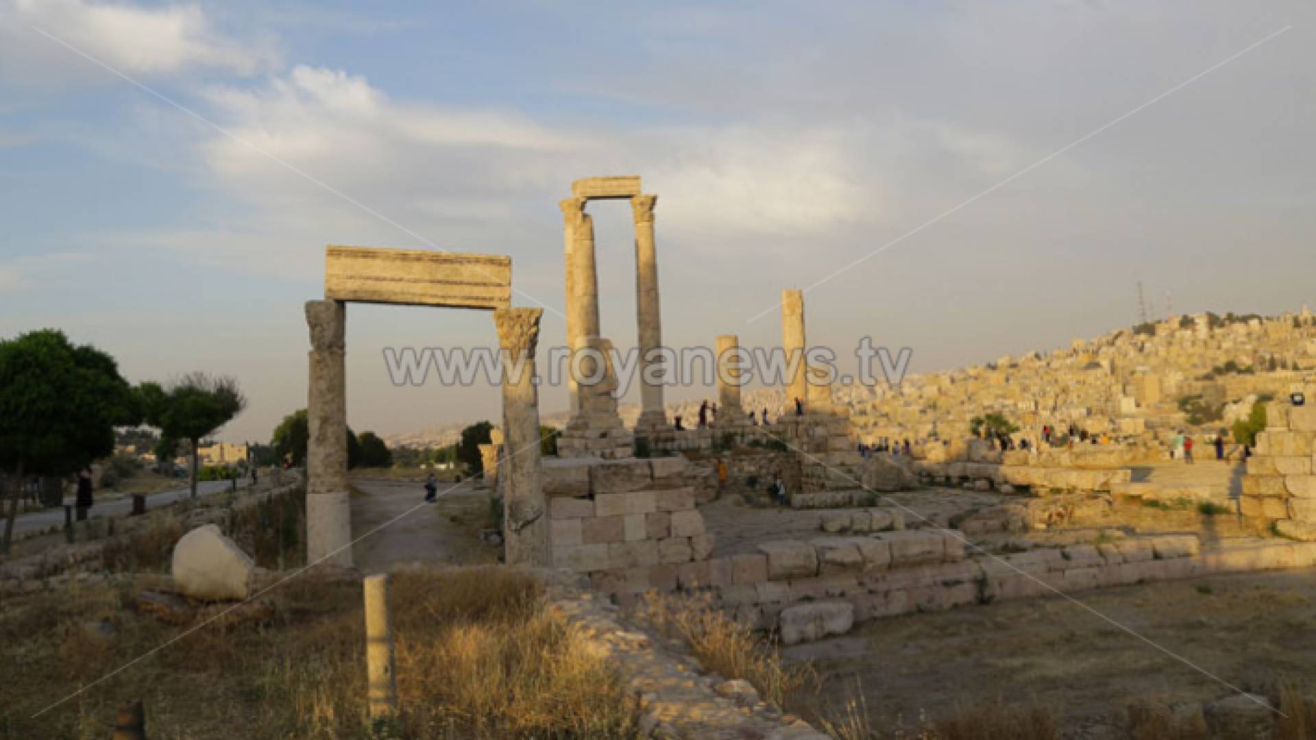 جبل القلعة في العاصمة عمان