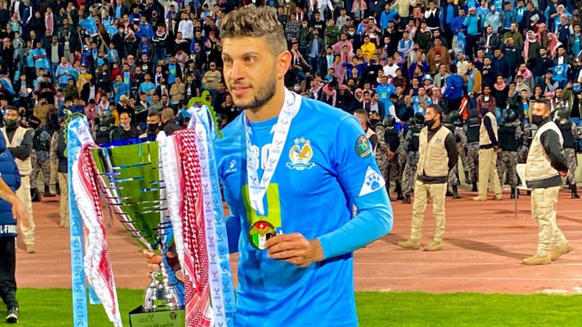 اللاعب محمد زريقات