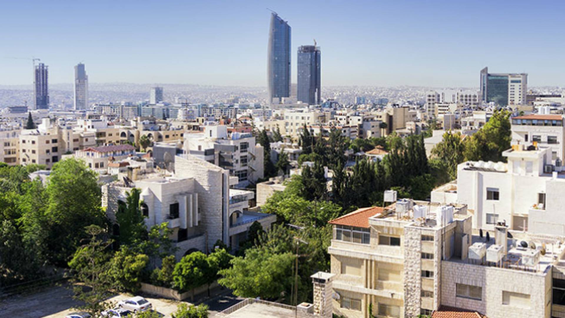 صورة عامة للعاصمة عمان