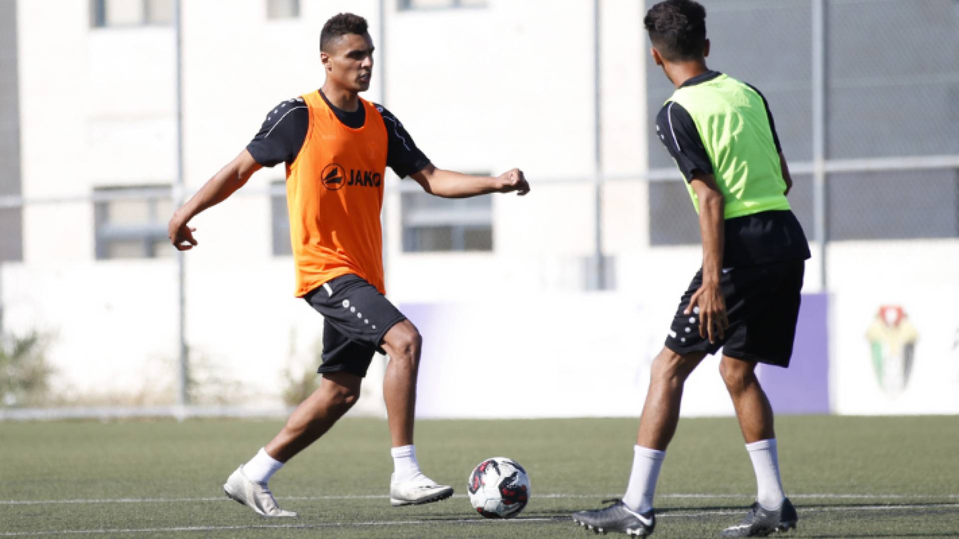 تمرين للاعبي المنتخب الوطني ت 20 عاما