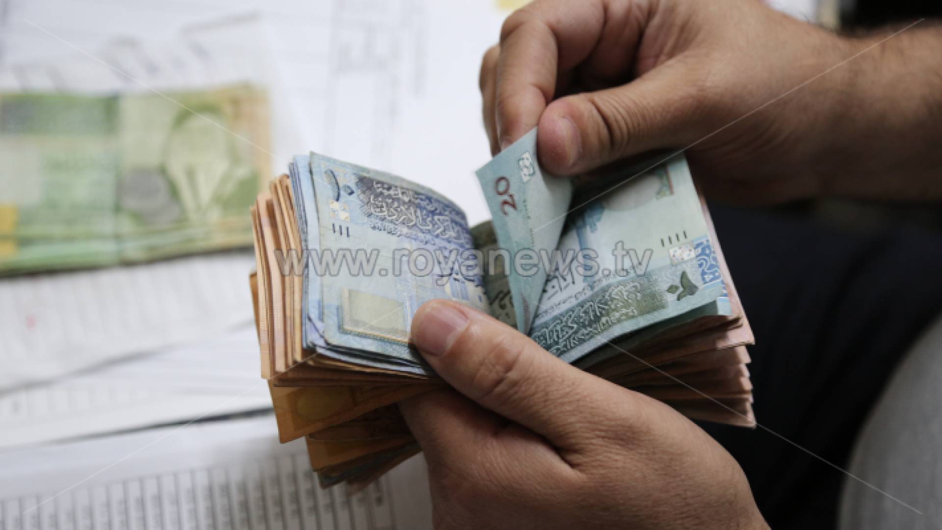 عملة ورقية أردنية