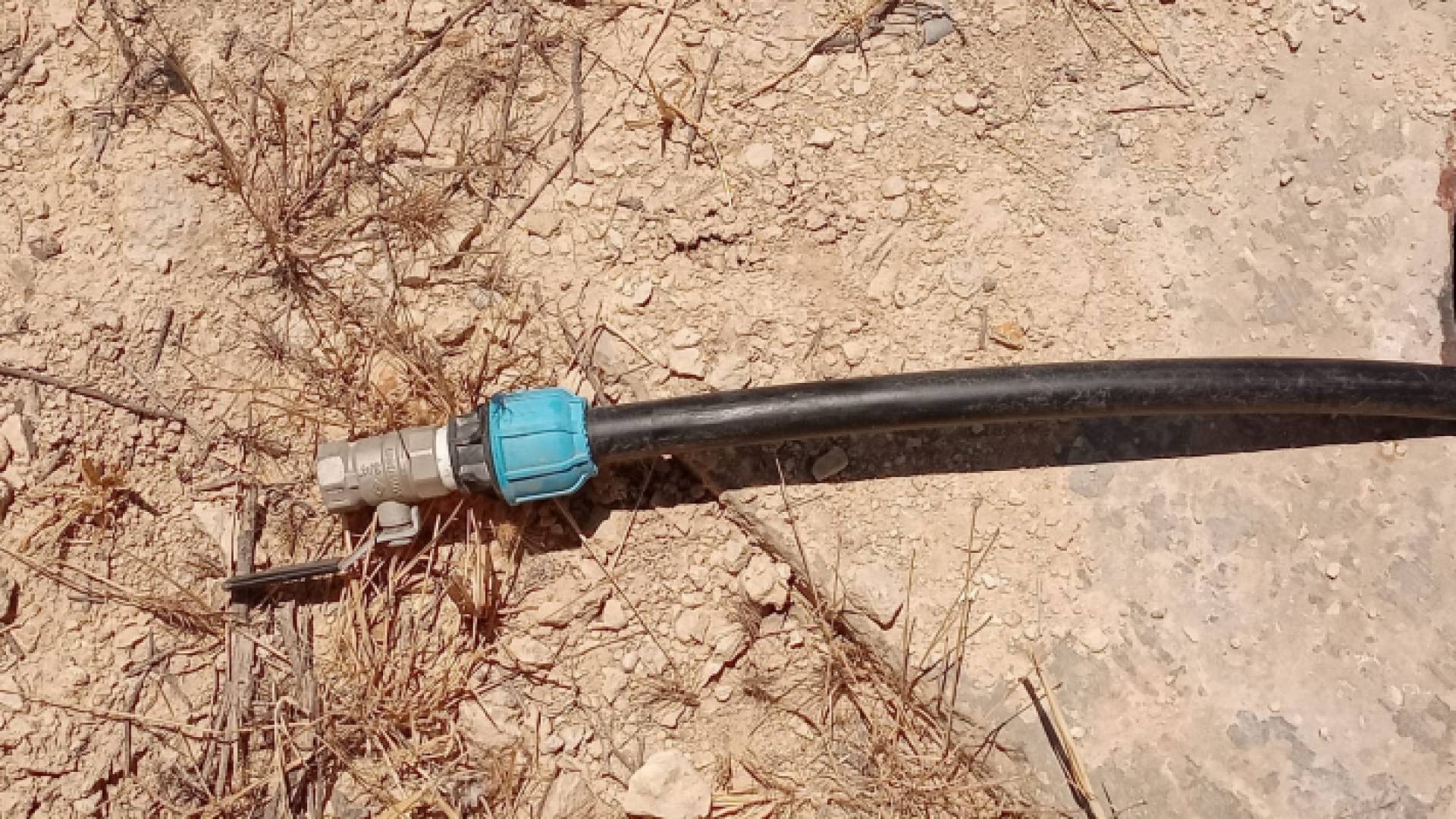 صورة من الاعتداء الذي تم ضبطه