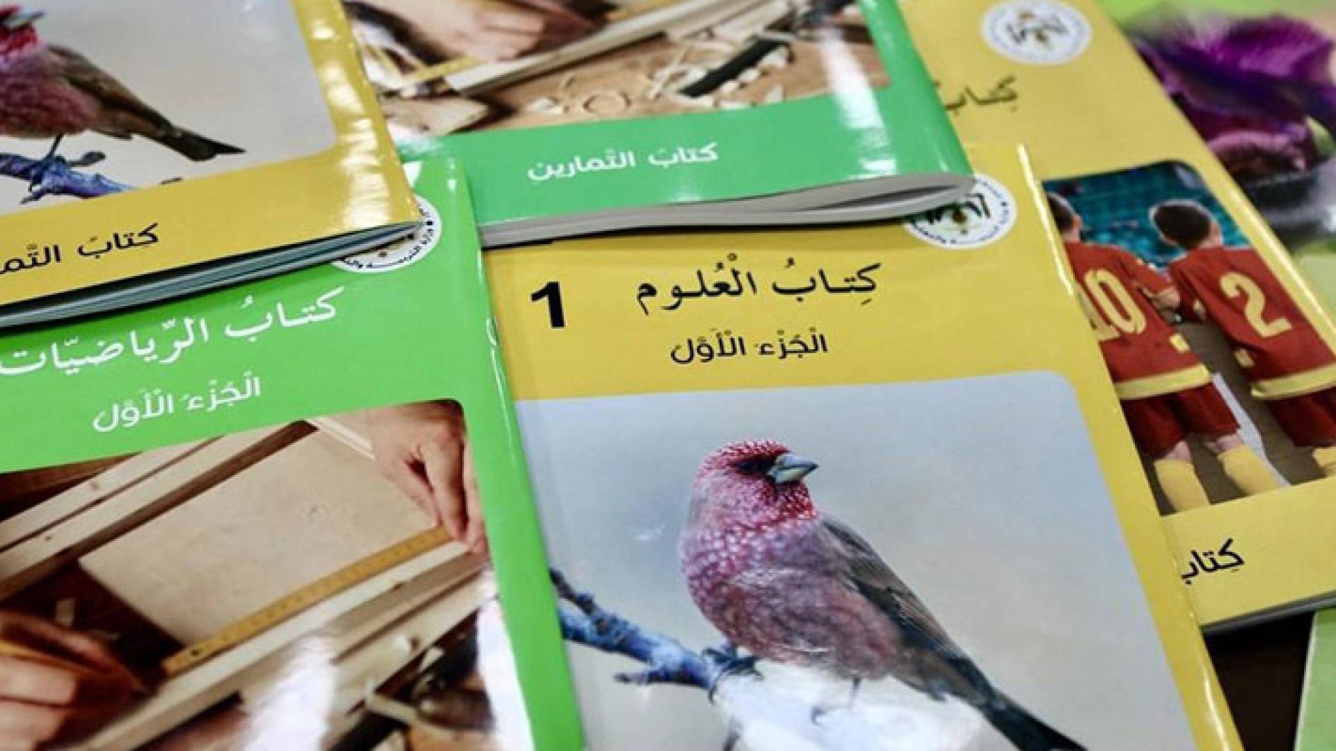 صورة أرشيفية لكتب مدرسية
