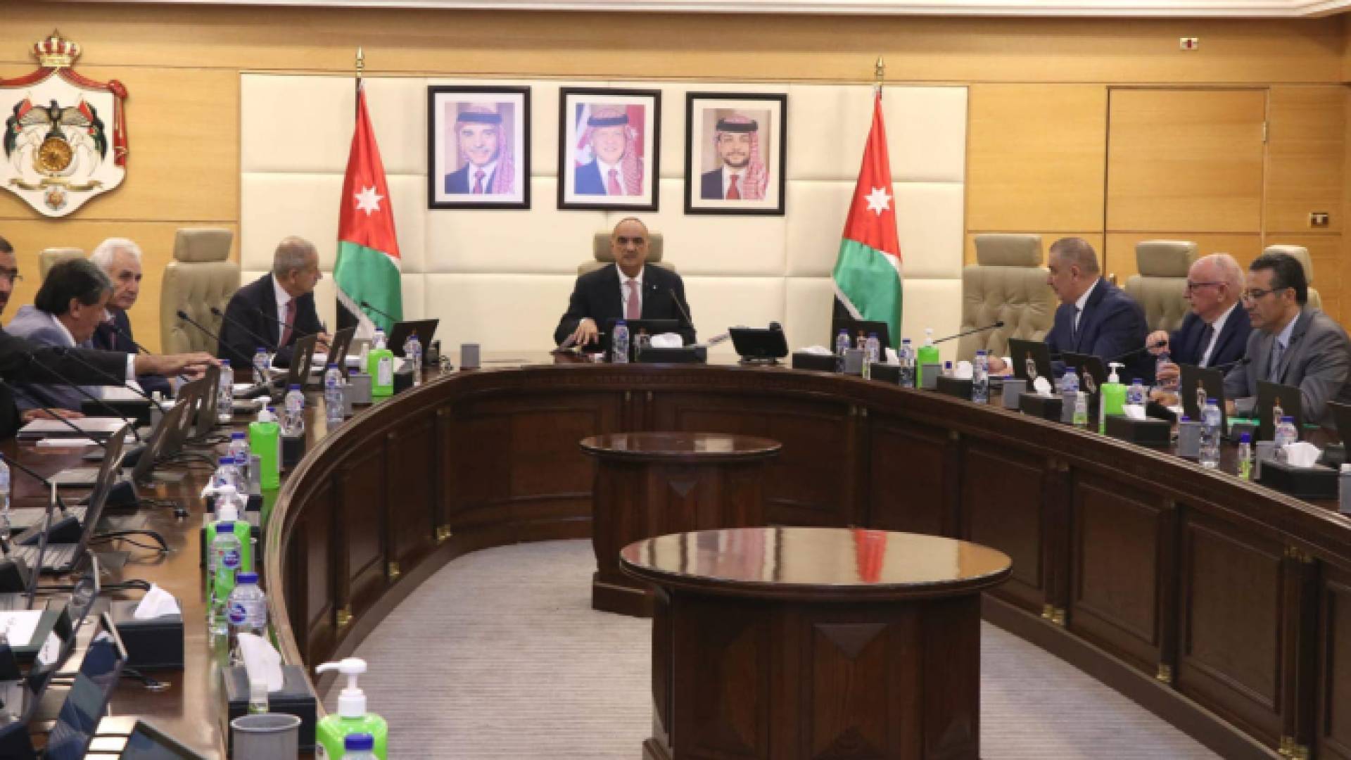 جانب من اجتماع مجلس الوزراء