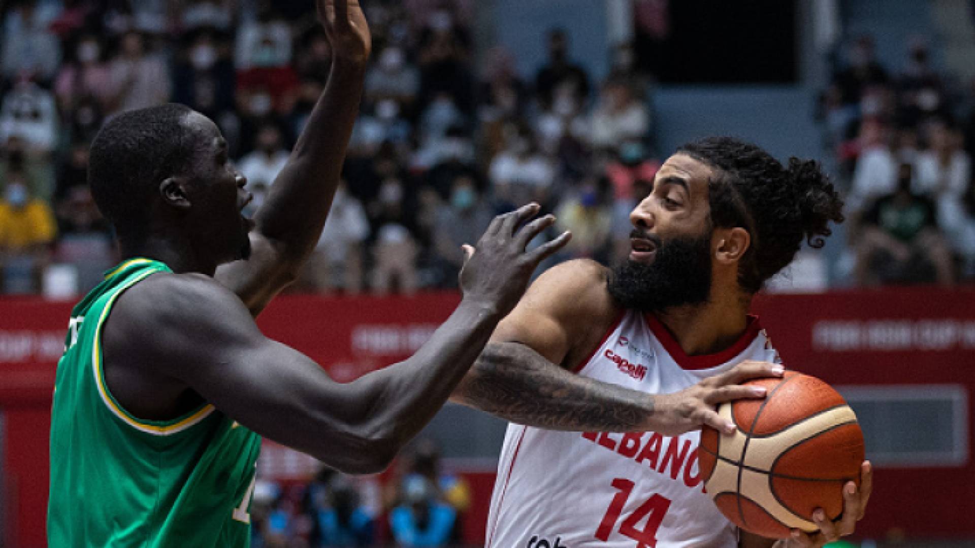 جانب من مباراة بين أستراليا ولبنان - أرشيفية