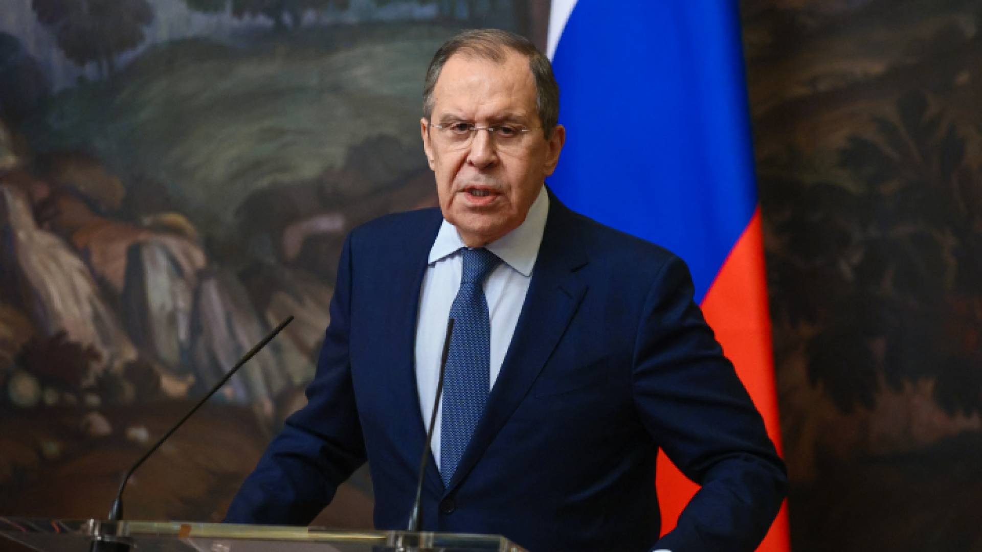 وزير الخارجية الروسية سيرغي لافروف