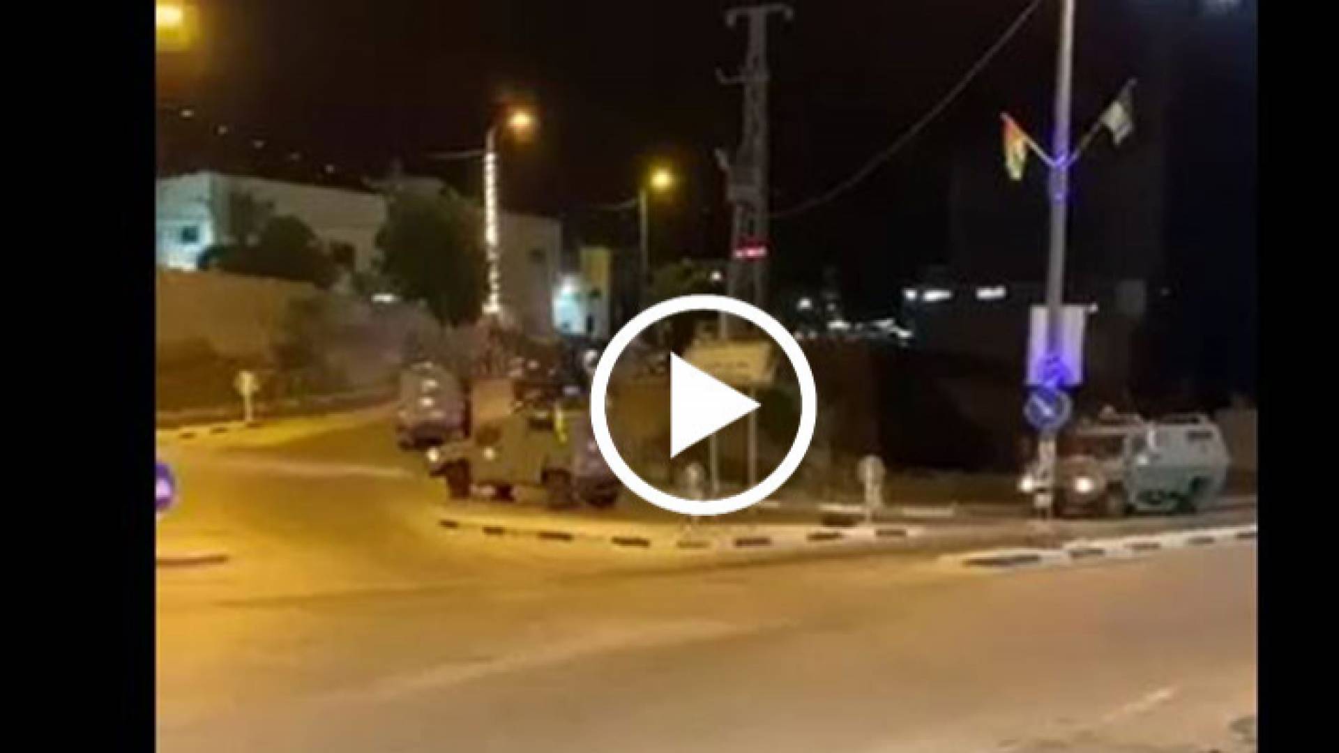 آليات الاحتلال الإسرائيلي تقتحم بلدة قراوة بني حسان