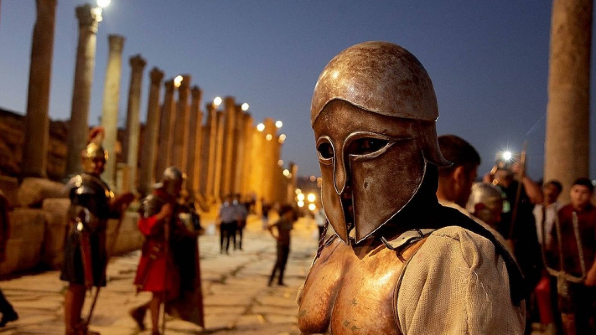 صورة أرشيفية لعرض فني في مهرجان جرش