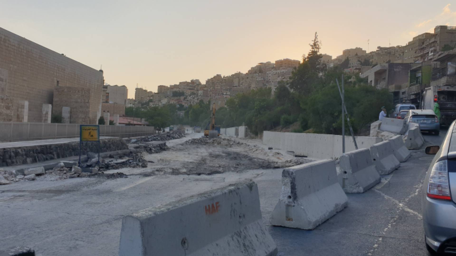 حفريات في مشروع الباص السريع