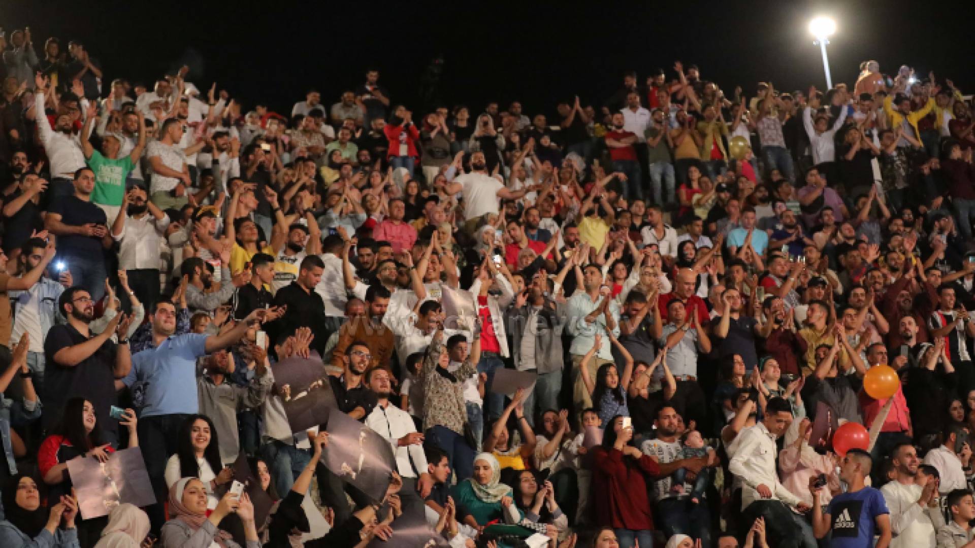 أرشيفية لجماهير مهرجان جرش