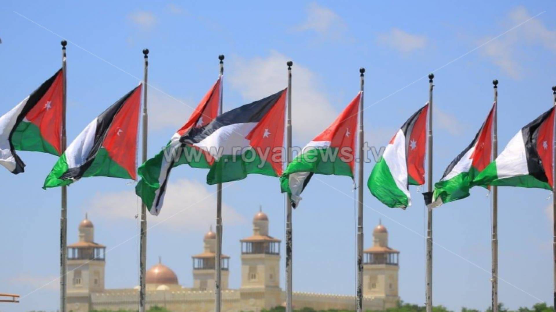 علم الأردن - ارشيفية