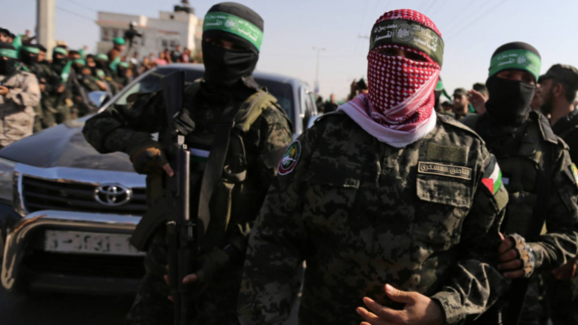 عناصر من كتائب القسام