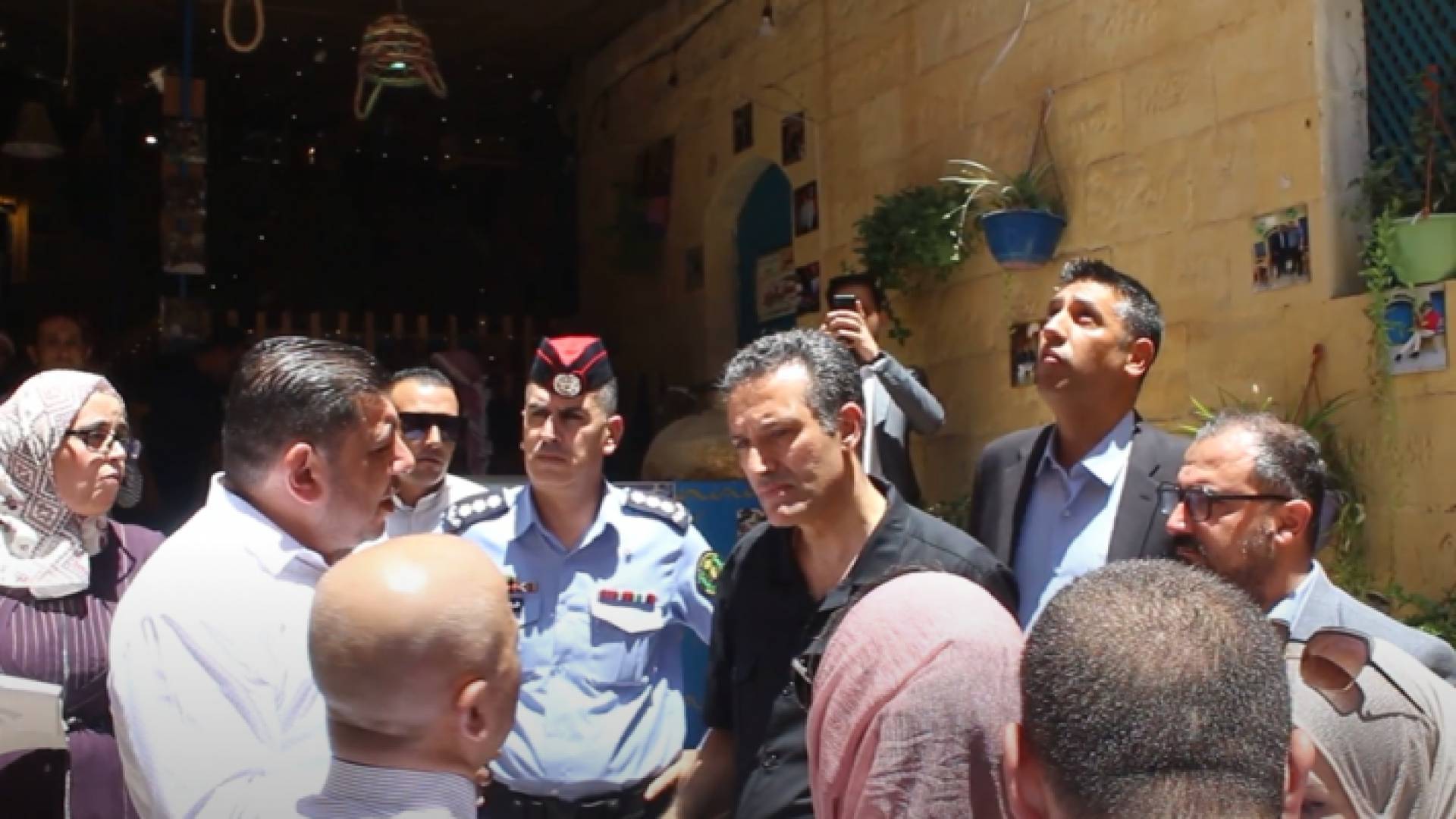 جانب من زيارة وزير السياحة والآثار