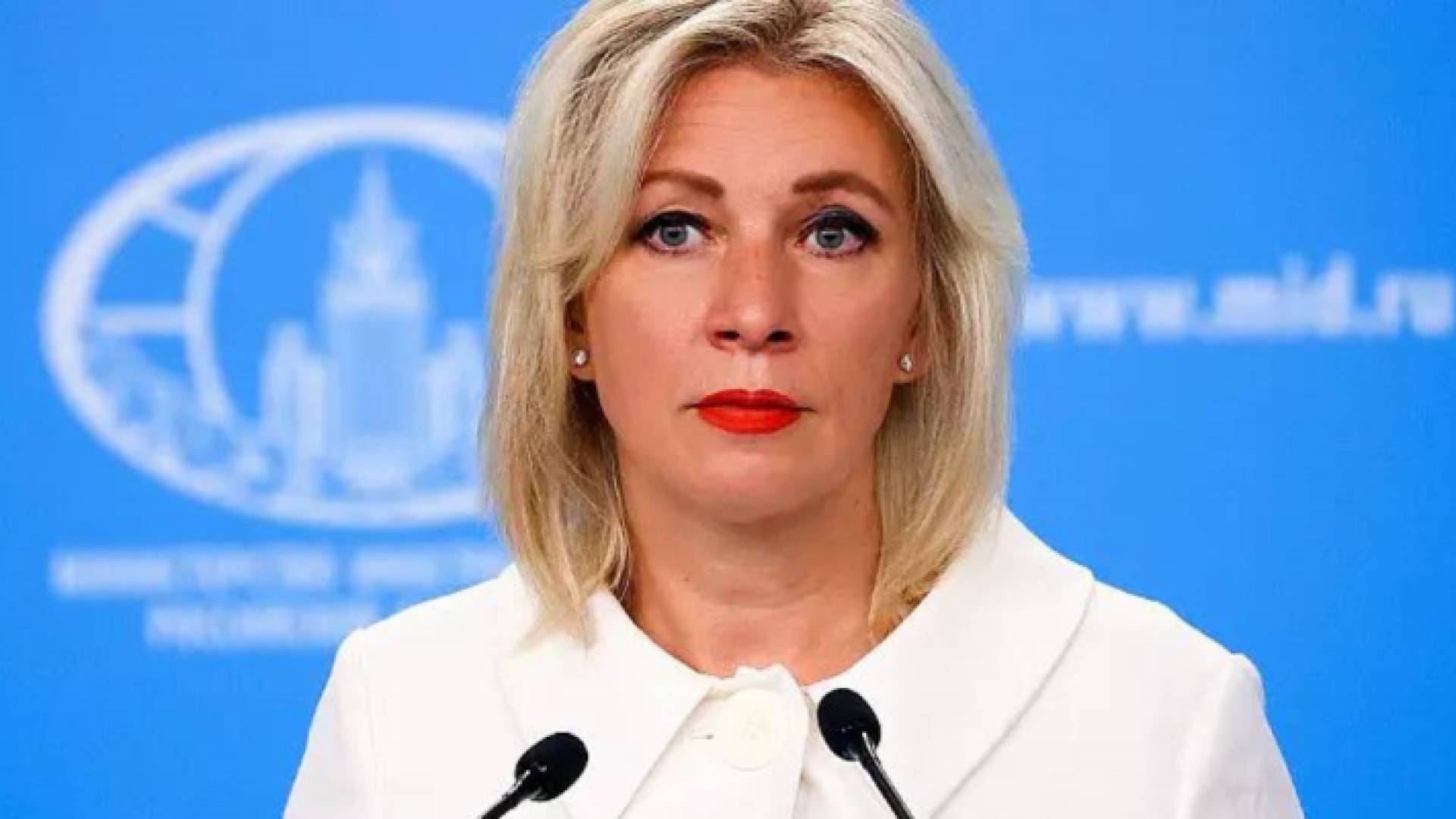 الناطقة باسم وزارة الخارجية الروسية ماريا زاخاروفا.
