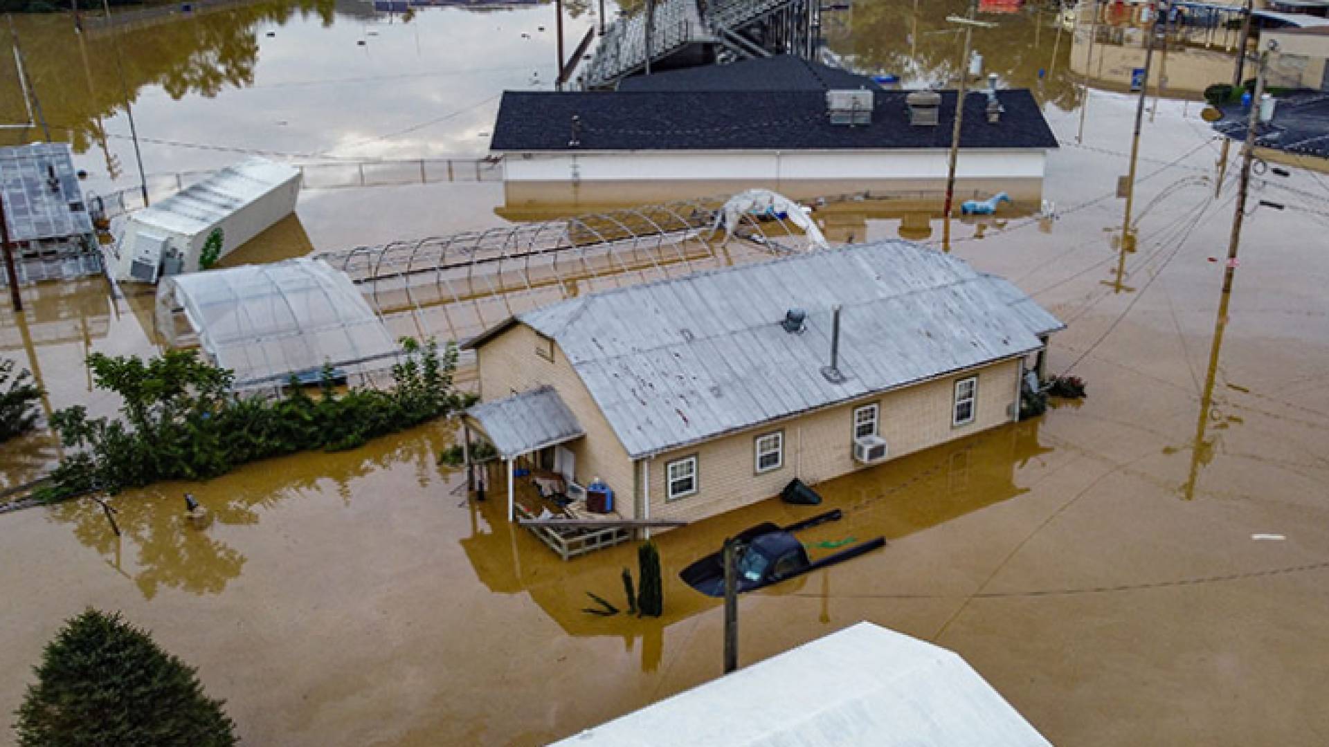 الصورة من الفيضانات