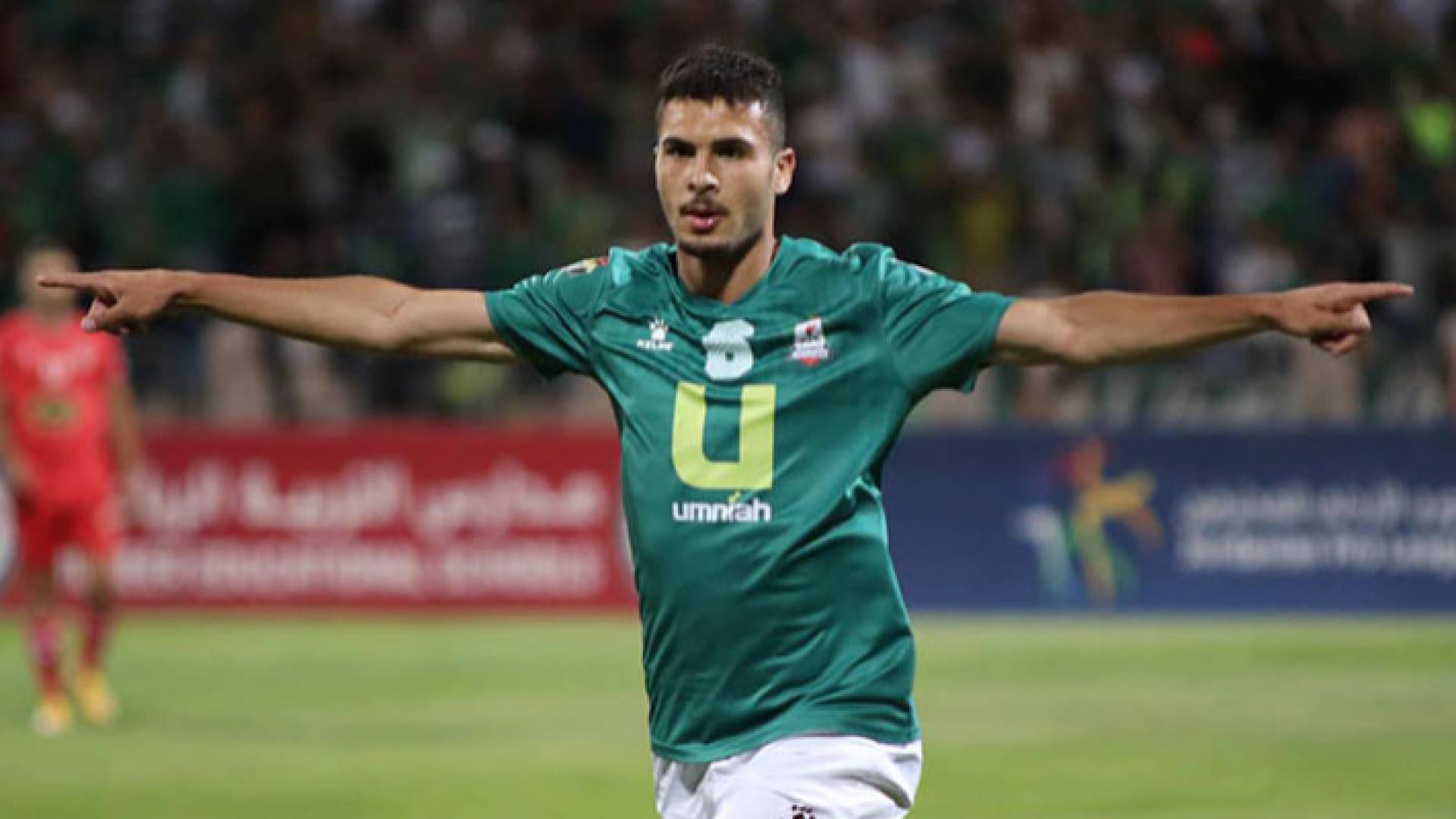 لاعب نادي الوحدات مهند أبو طه