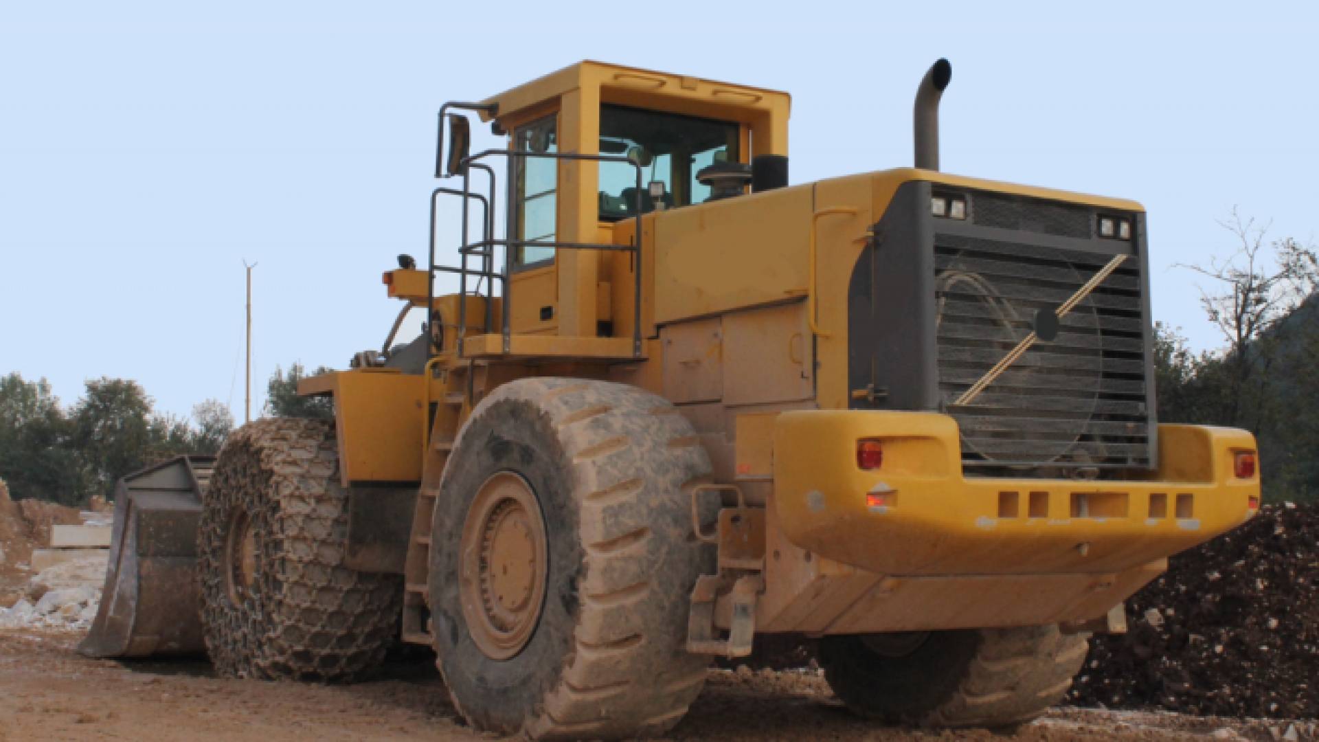 صورة أرشيفية لجرافة