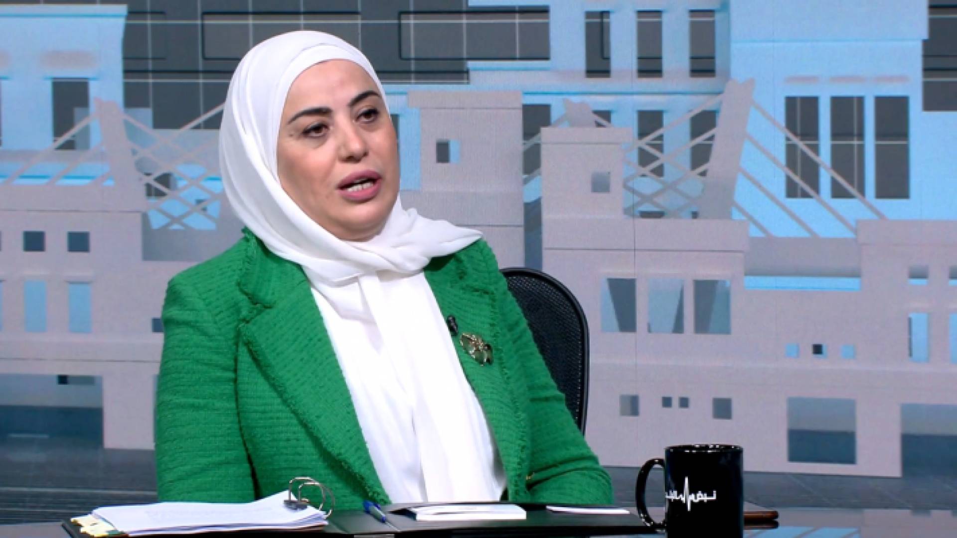 وزيرة الدولة للشؤون القانونية ورئيسة اللجنة الوزارية لتمكين المرأة، وفاء بني مصطفى