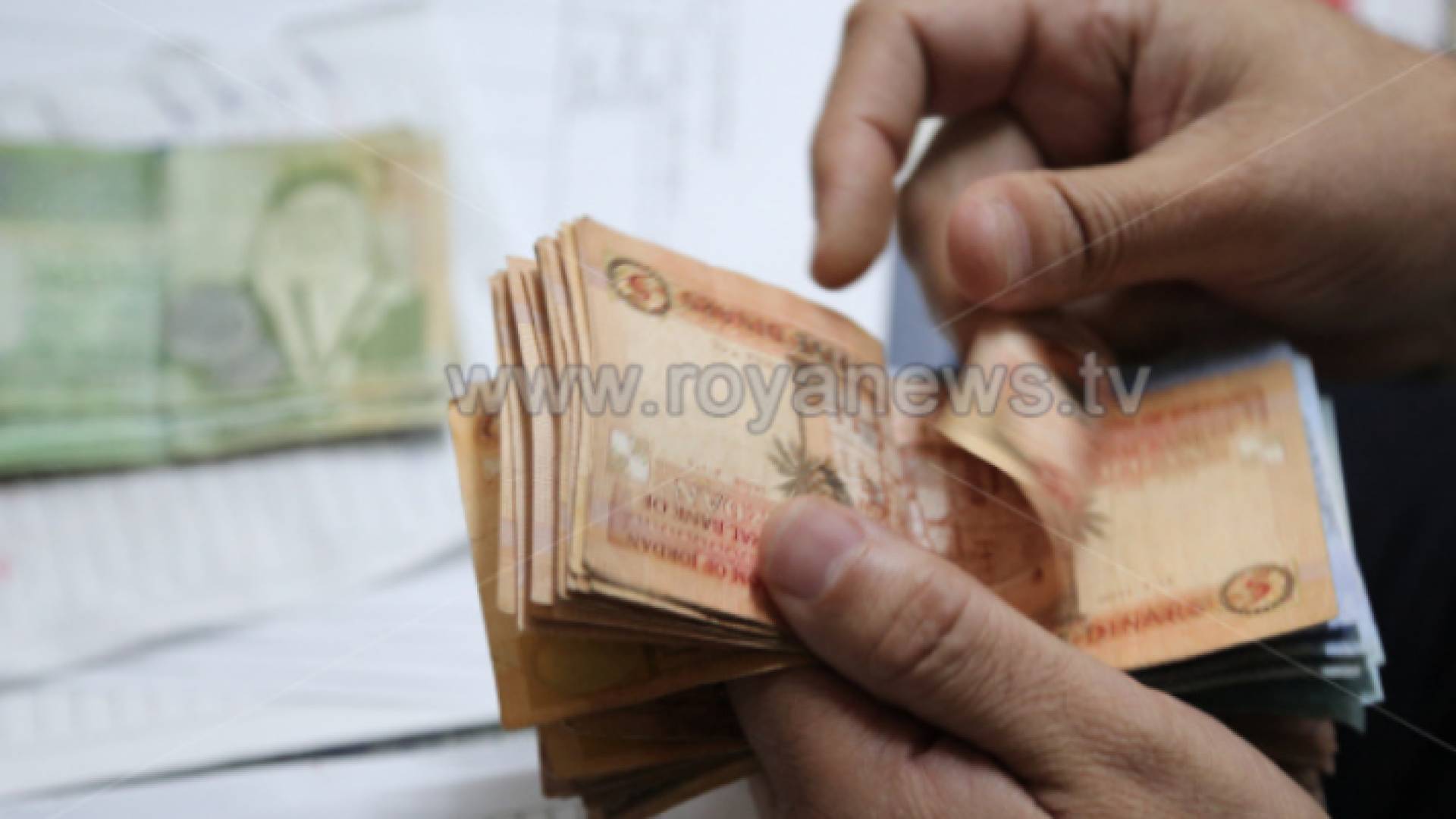 عملة ورقية أردنية